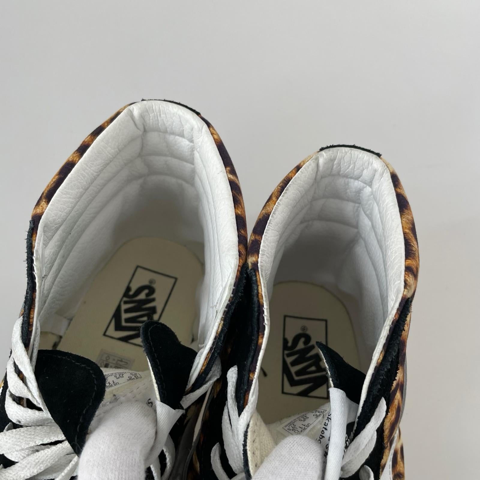 スニーカー Sk8-Hi/レオパード/27.5 27.5cm (US9 1/2 UK9 EU45) ブラック
