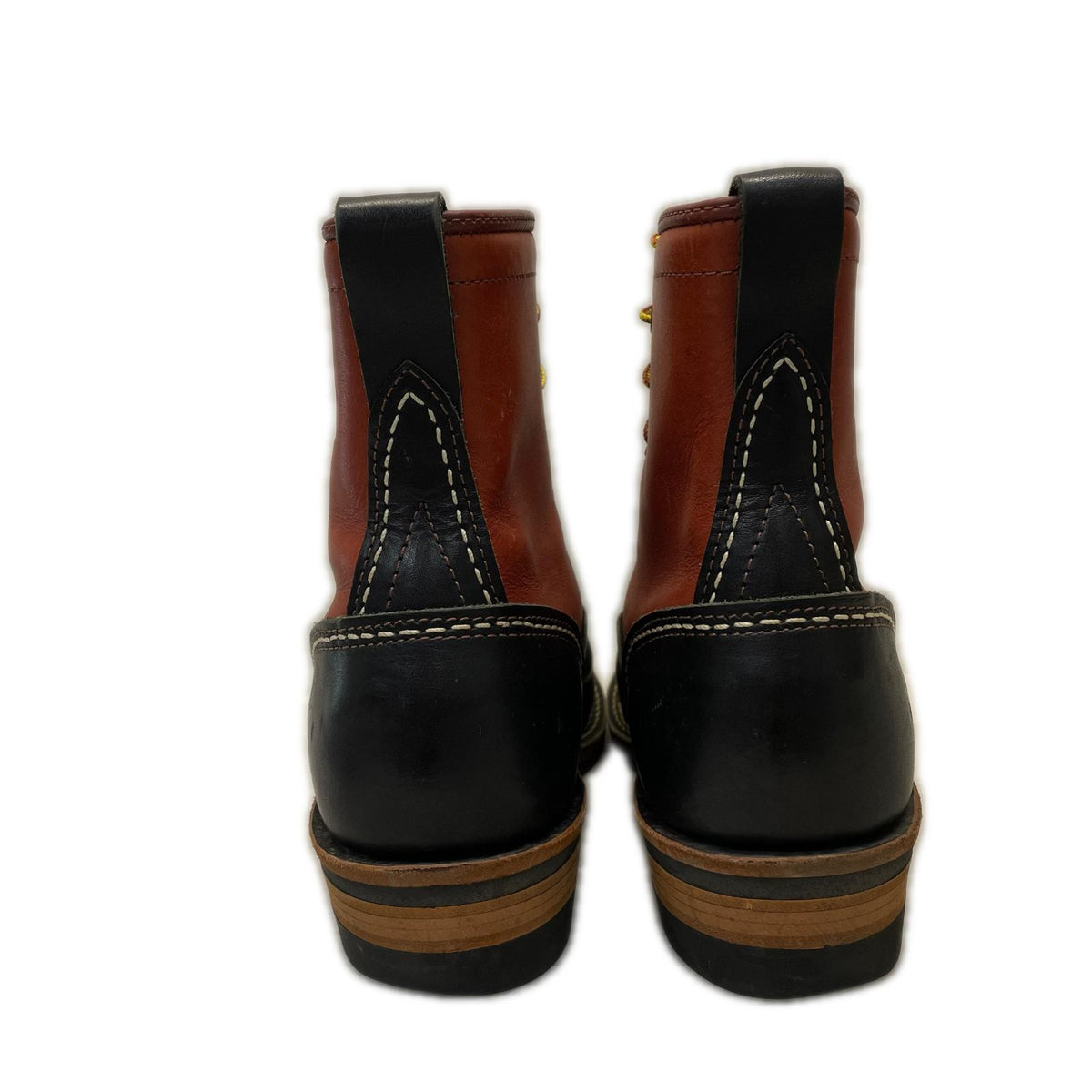 ブーツ WESCO カスタム ジョブマスター ブーツ 茶×黒 28cm (US10 UK9 1/2 EU46)
