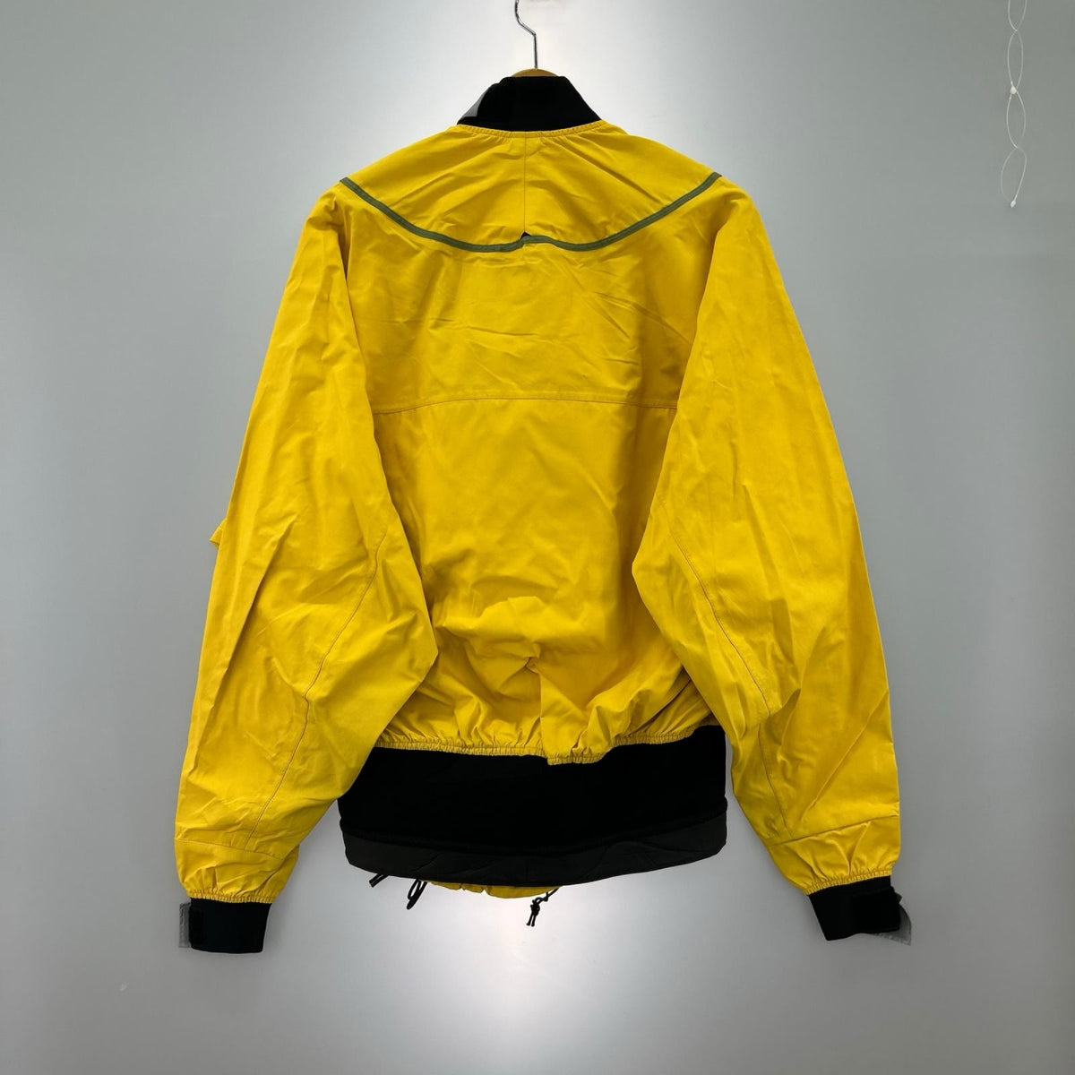 ジャケット 90s ﾊﾟﾄﾞﾘﾝｸﾞｼﾞｬｹｯﾄ 黄 (XL)