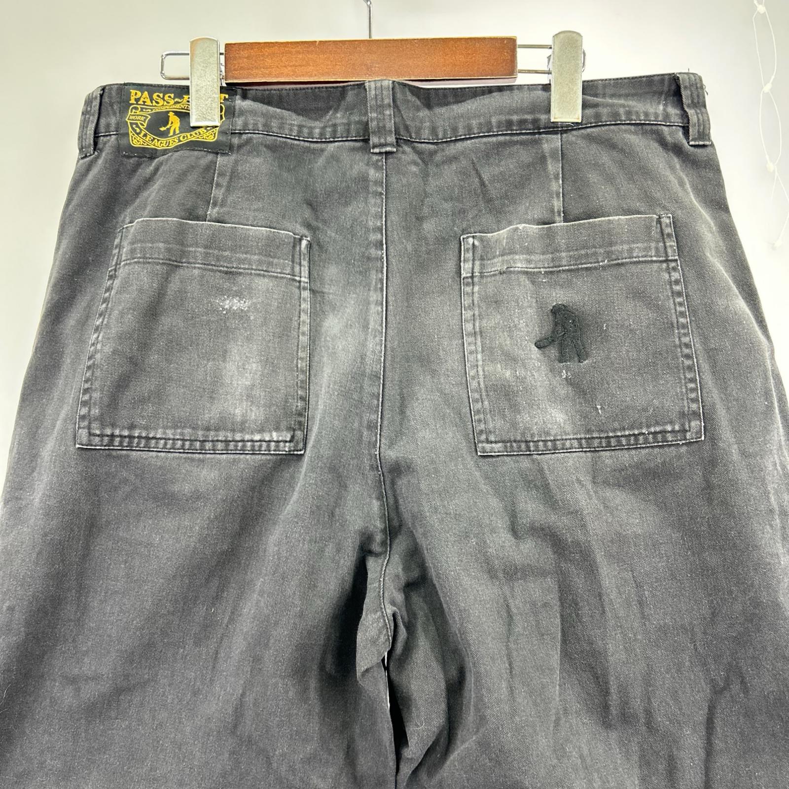 その他ボトムス ２タック　黒　W32 32 ブラック