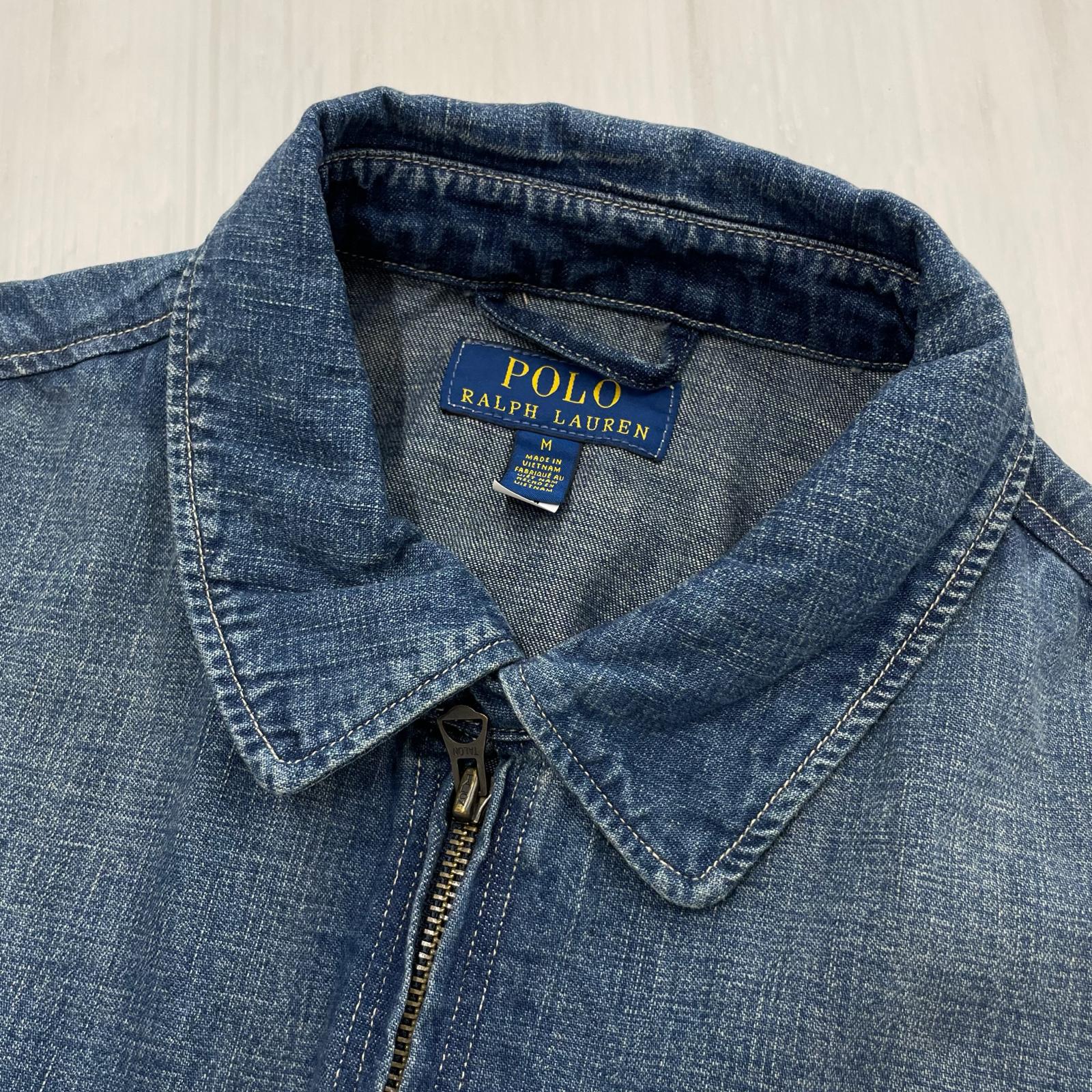 ジャケット インディゴダイド デニムジャケット M ブルー