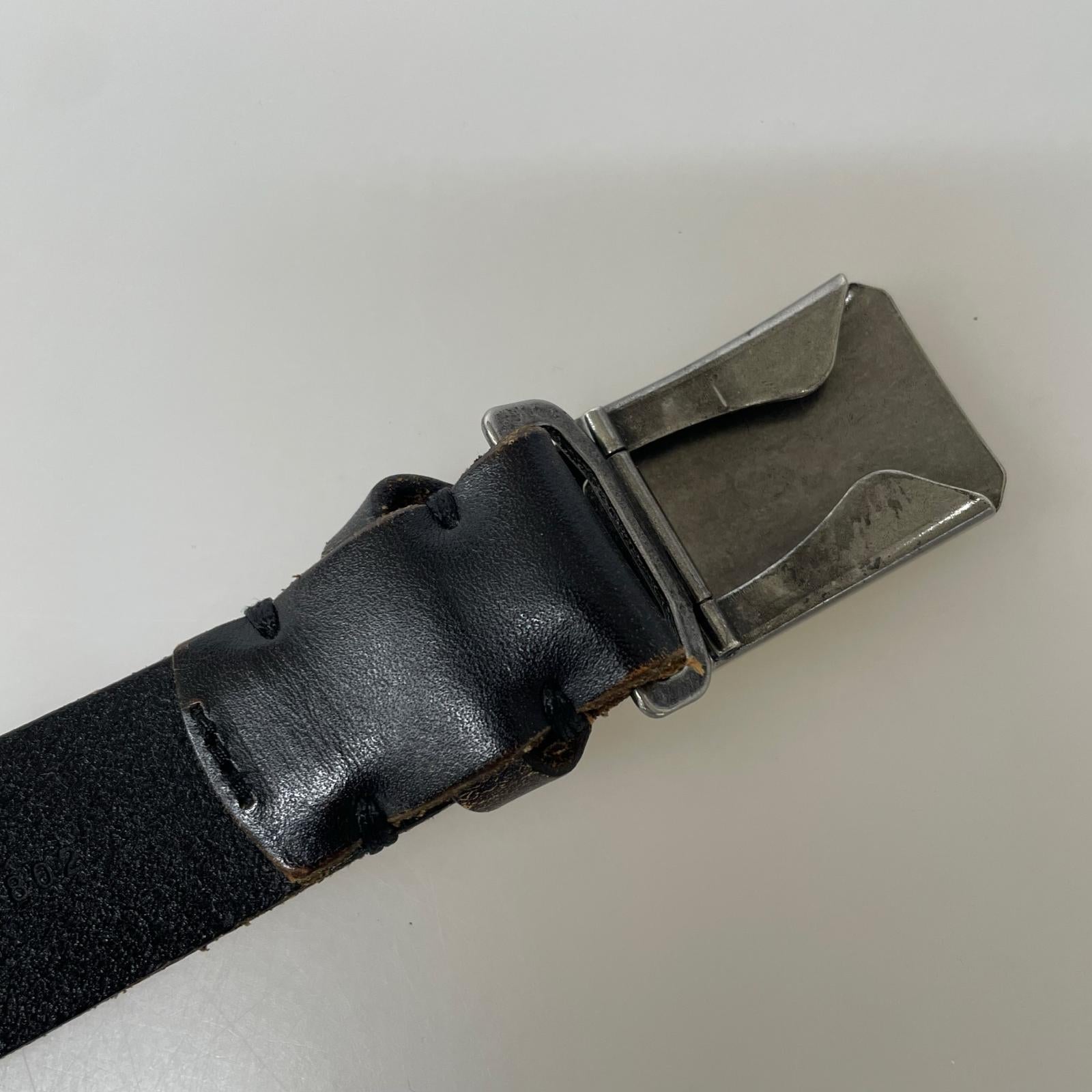 その他アクセサリー ｽﾗｲﾄﾞﾊﾞｯｸﾙ ﾚｻﾞｰﾍﾞﾙﾄ ブラック