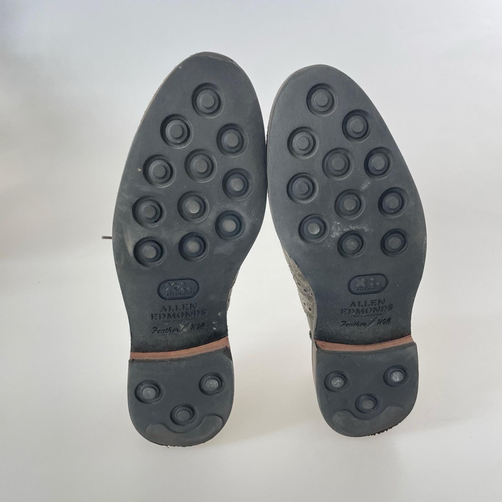 シューズ ALLEN EDMONDS/ウィングチップ/スエード
