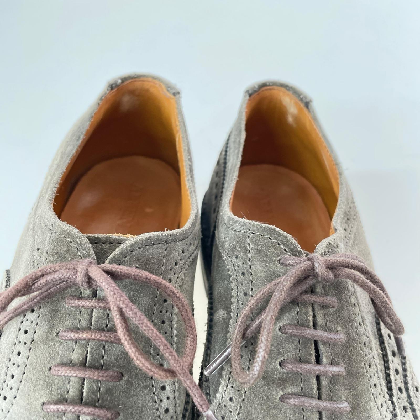 シューズ ALLEN EDMONDS/ウィングチップ/スエード