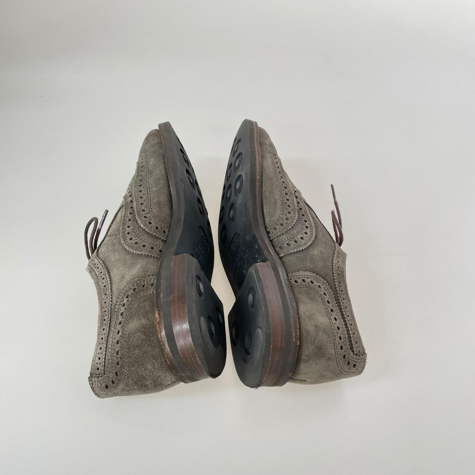 シューズ ALLEN EDMONDS/ウィングチップ/スエード