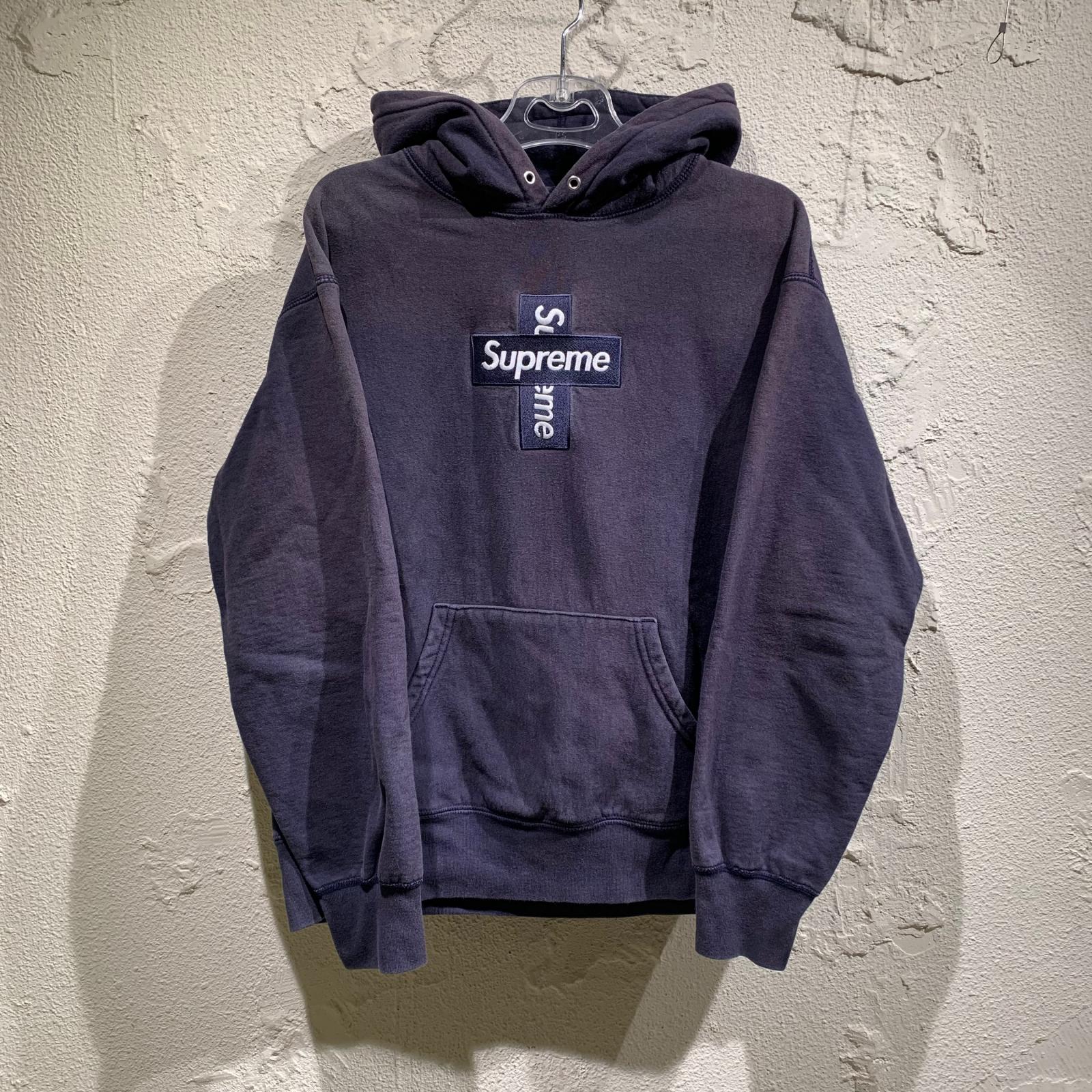 パーカー Supreme cross boxlogo パーカー