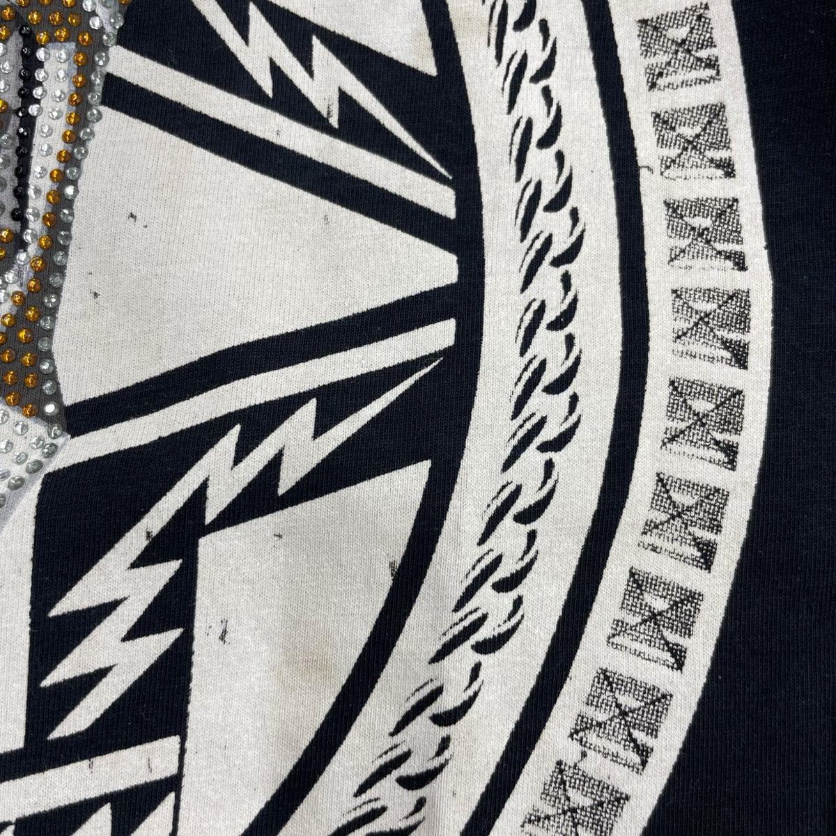 半袖Ｔシャツ PHILIPP PLEIN ラインストーンTシャツ 黒 M ブラック