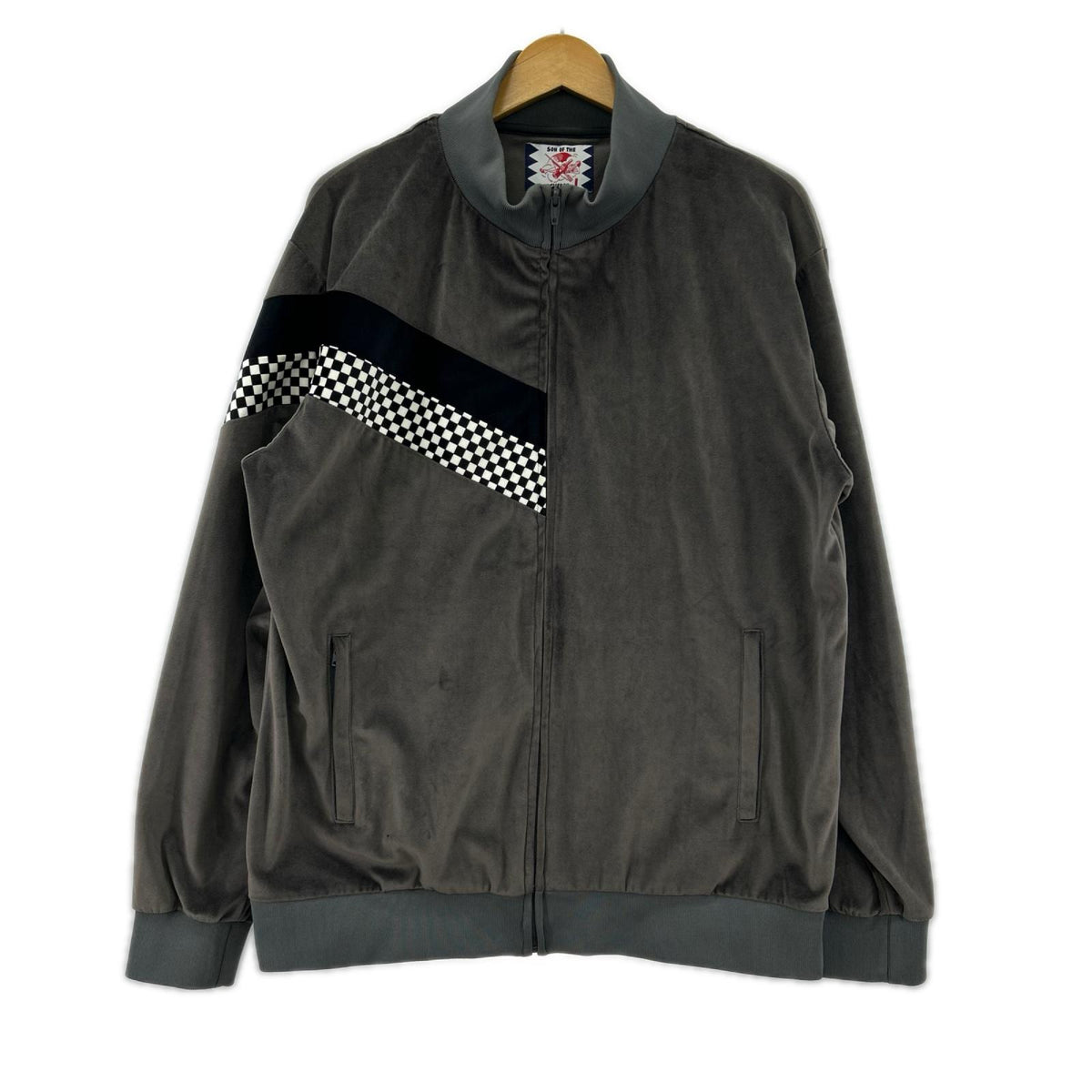 ジャケット ﾍﾞﾛｱ ﾄﾗｯｸｼﾞｬｹｯﾄ L グレー