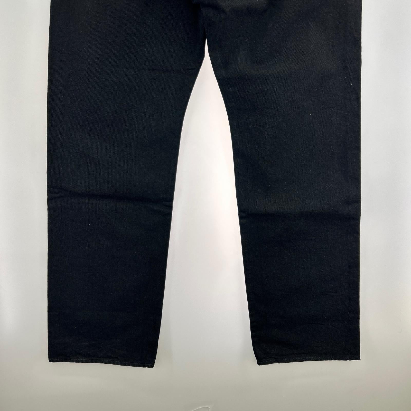 デニムパンツ 26SS BLACK DENIM PANTS（38） ブラック