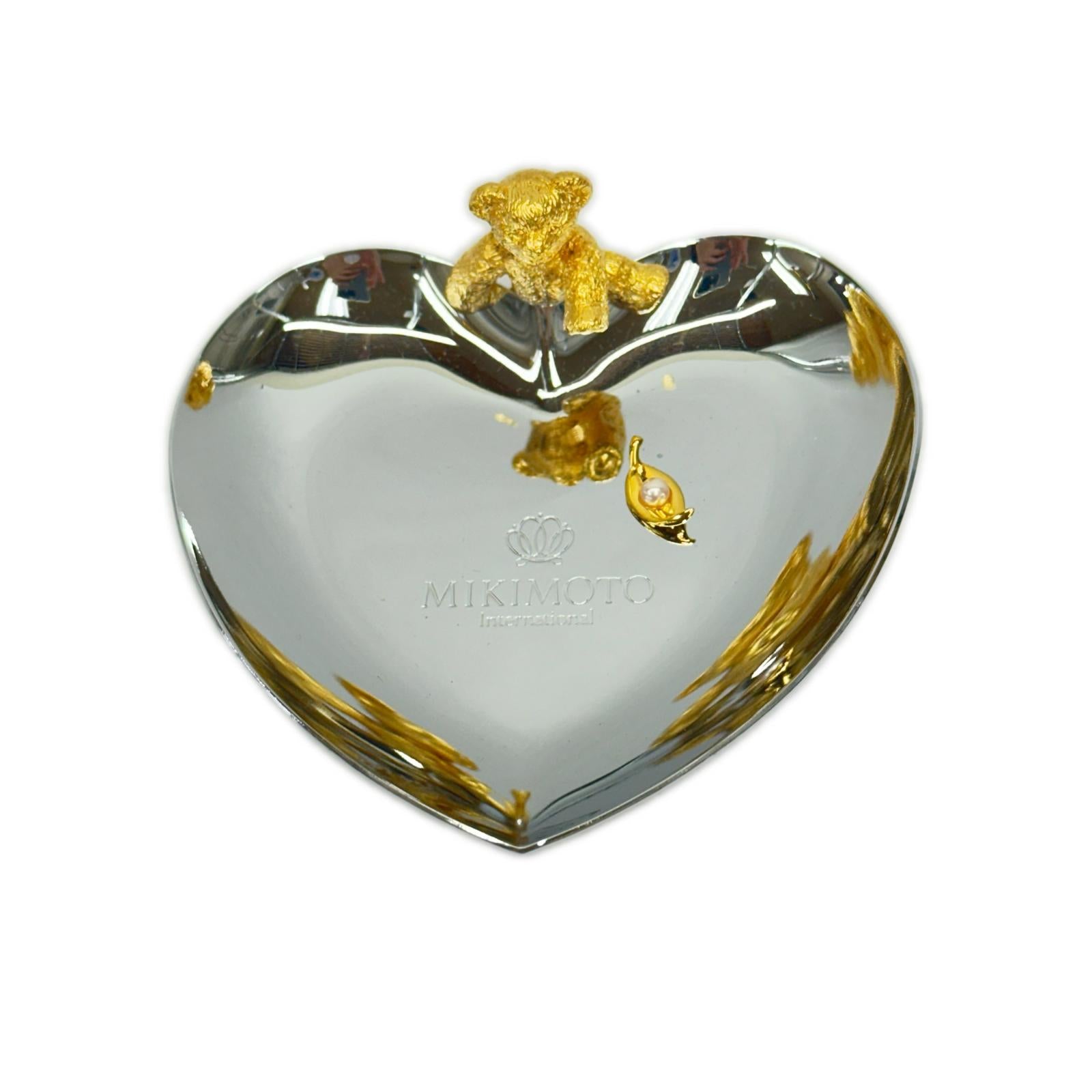 MIKIMOTO　ハート型　ベア MIKIMOTO 生活雑貨
