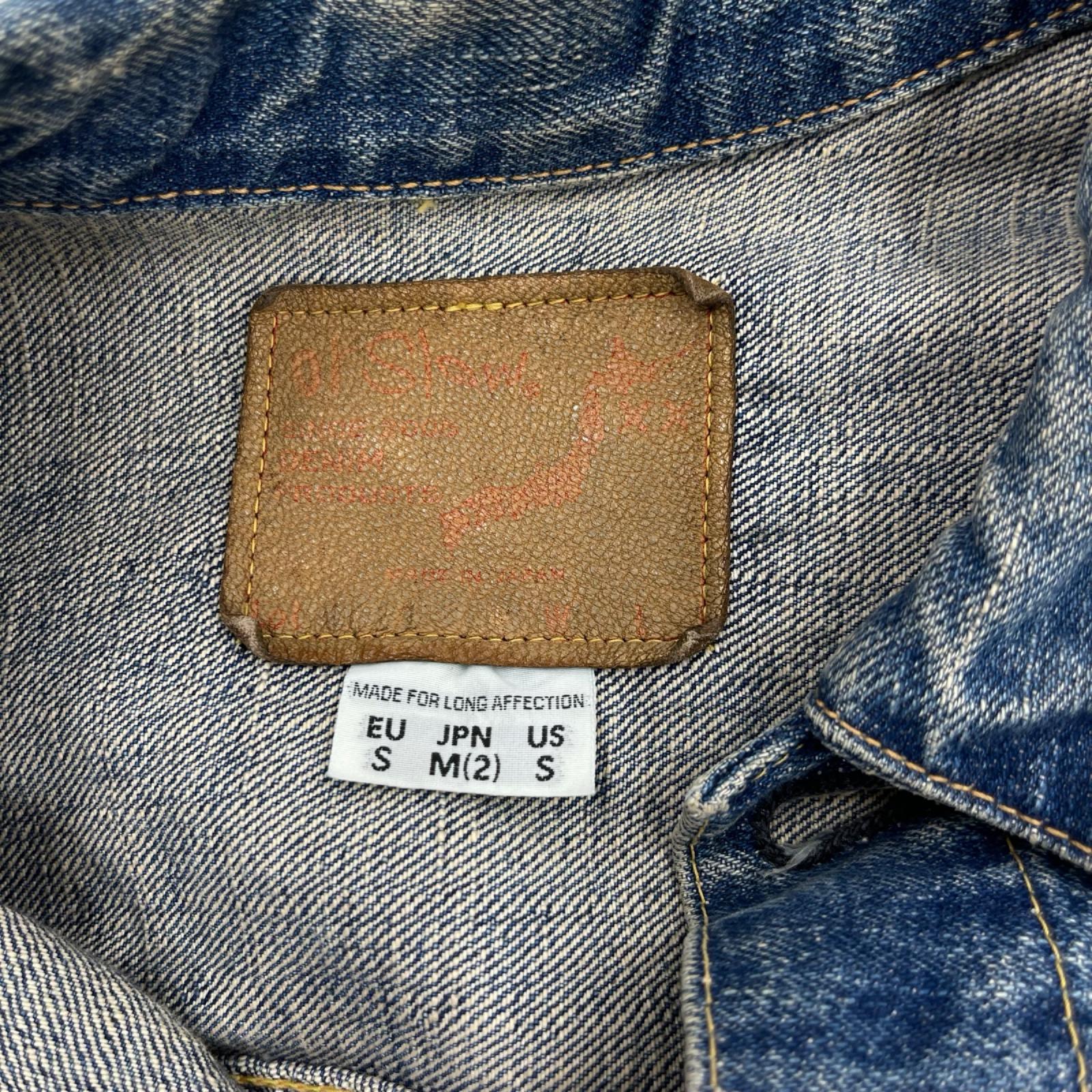 デニムジャケット 1st TYPE ペイント加工（M） M ネイビー