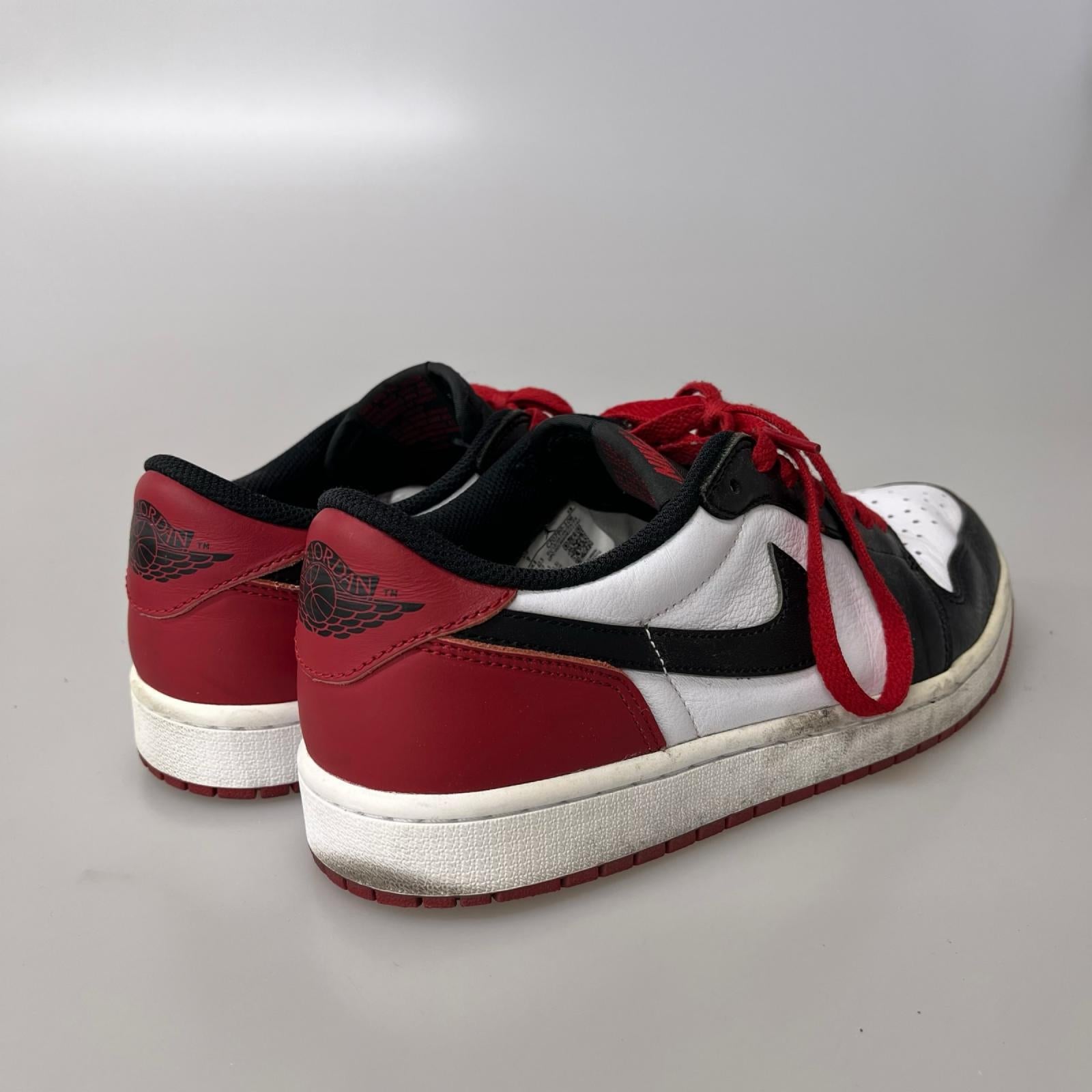 スニーカー AIR JORDAN 1 LOW 赤 (27.0) 27cm (US9 UK8 1/2 EU44)