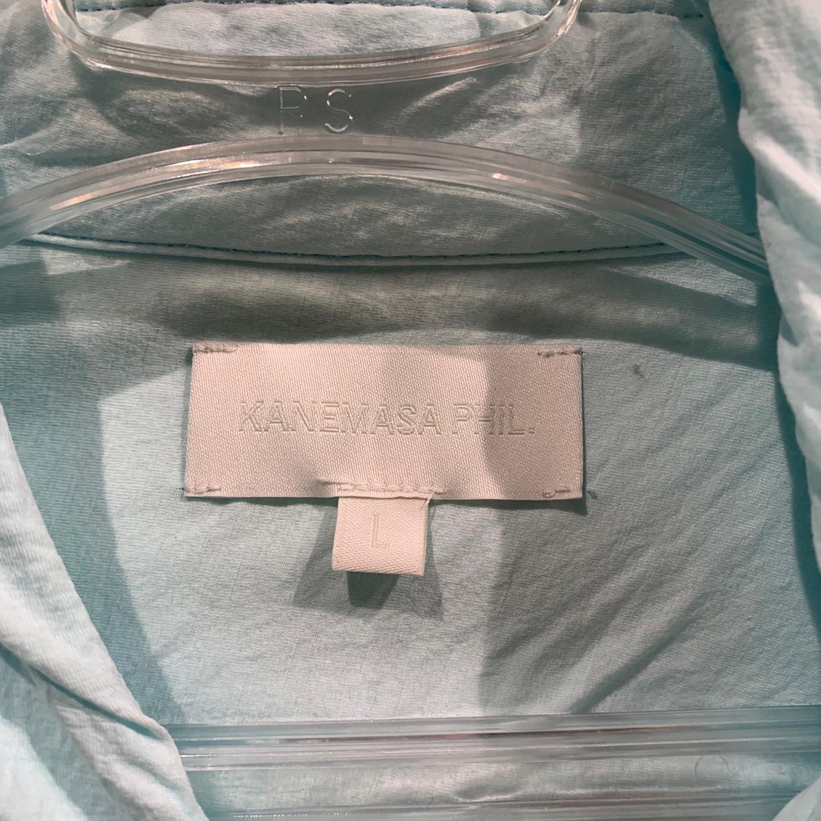 長袖シャツ KANEMASA PHIL. 25SS 長袖シャツ