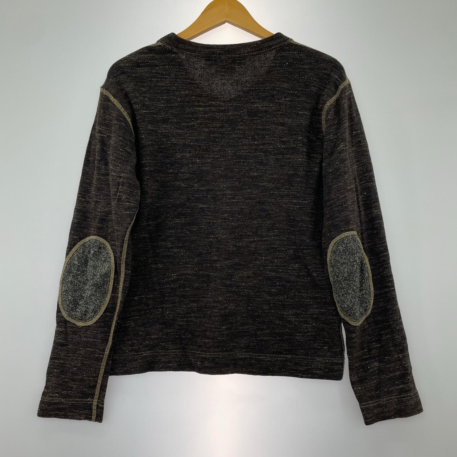 ニット 12AW Vﾈｯｸﾆｯﾄ 茶（S） S ブラウン