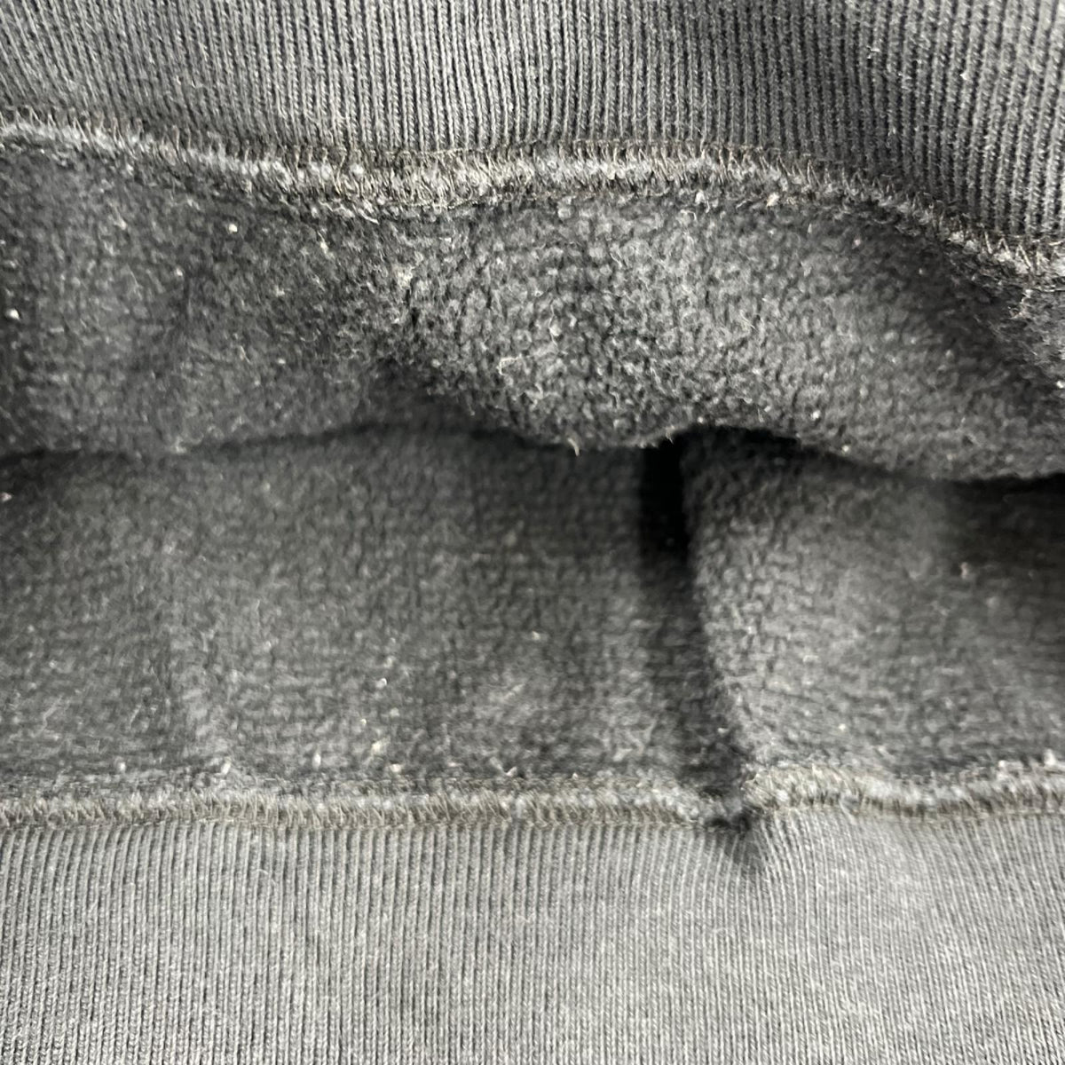 スウェット REVERSE WEAVE 単色ﾀｸﾞ復刻 L ブラック