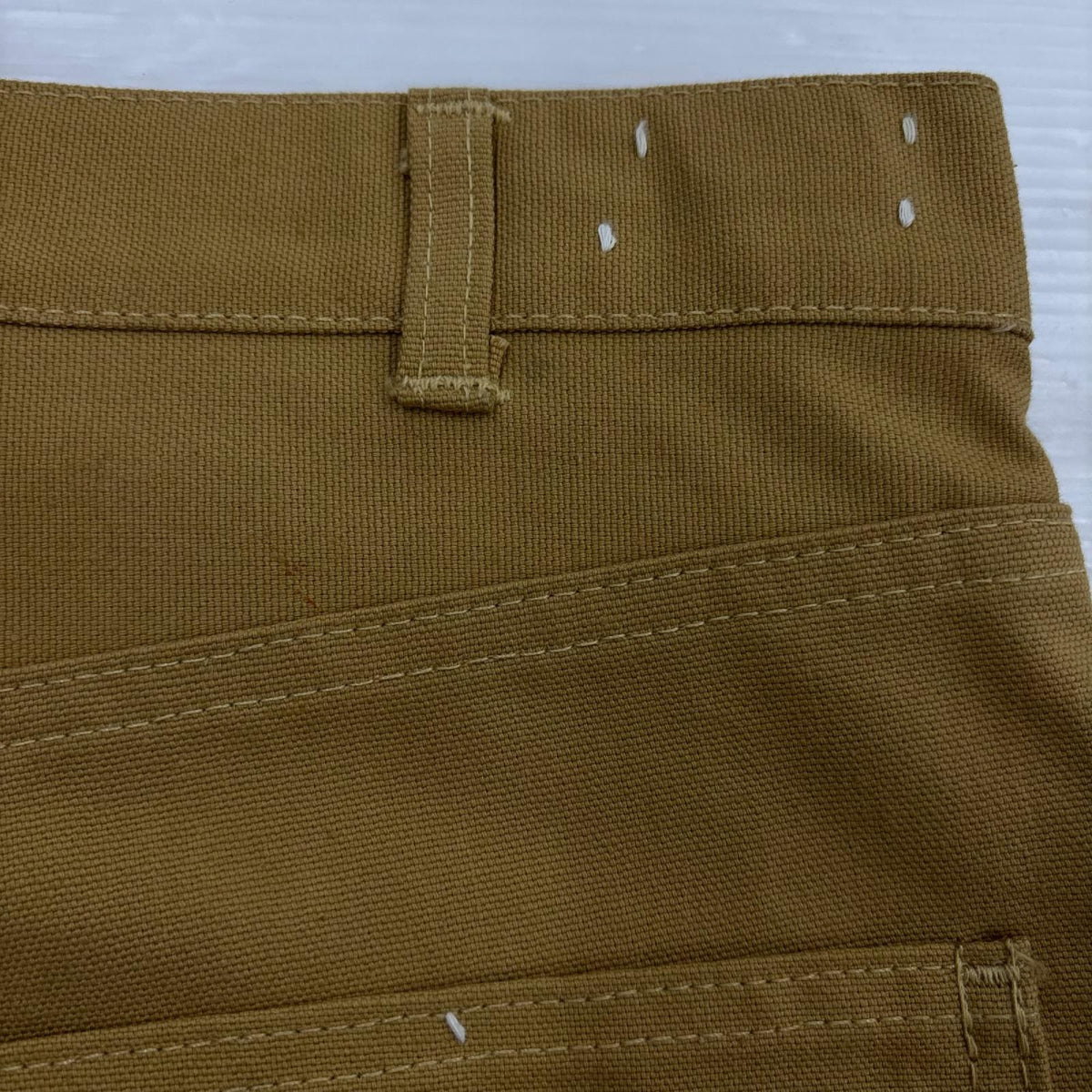 ショートパンツ 60's～ SPIKES Cut-Off Canvas Taperd Pants ブラウン