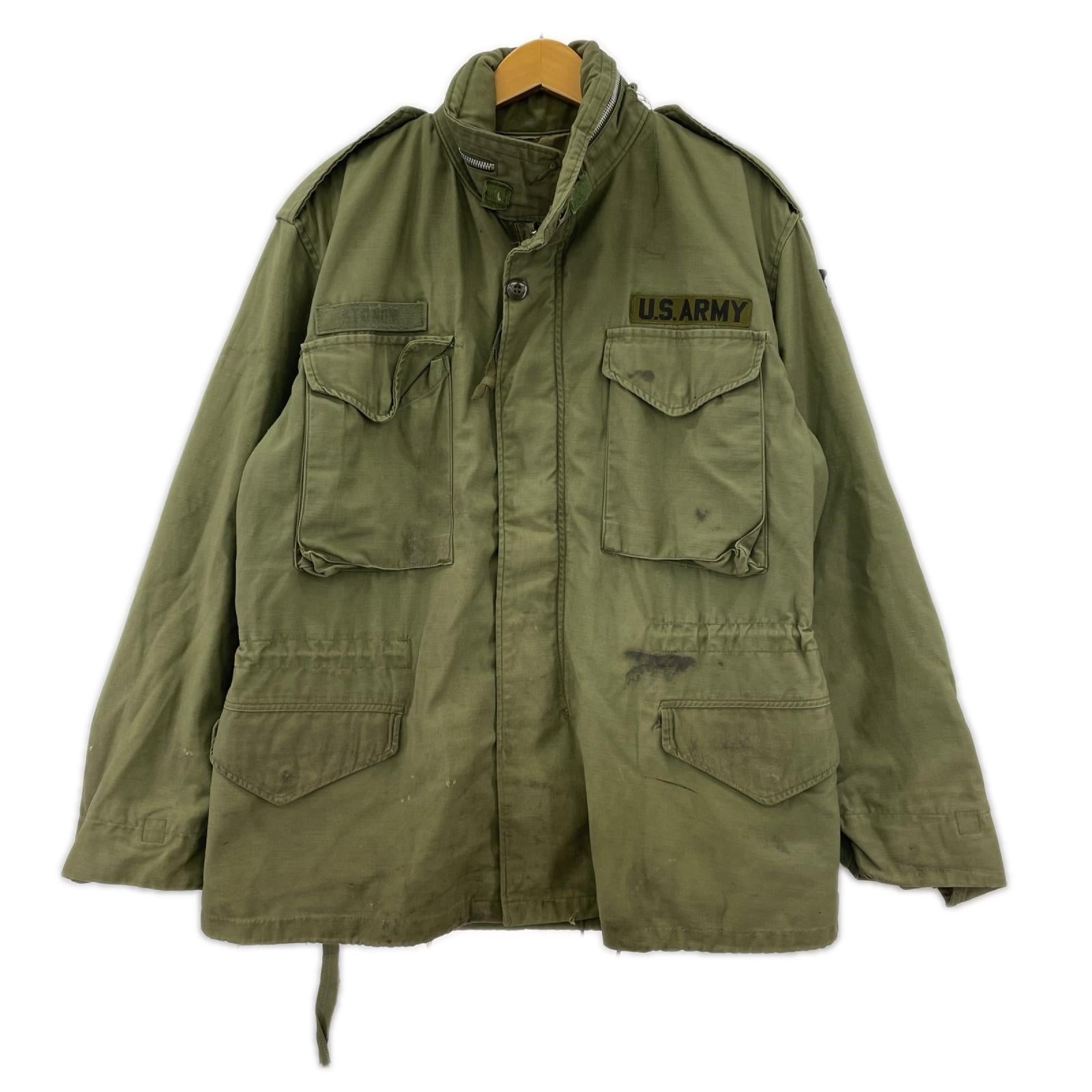 ミリタリージャケット U.S.ARMY M-65 2nd アルミジップ フィールドジャケット