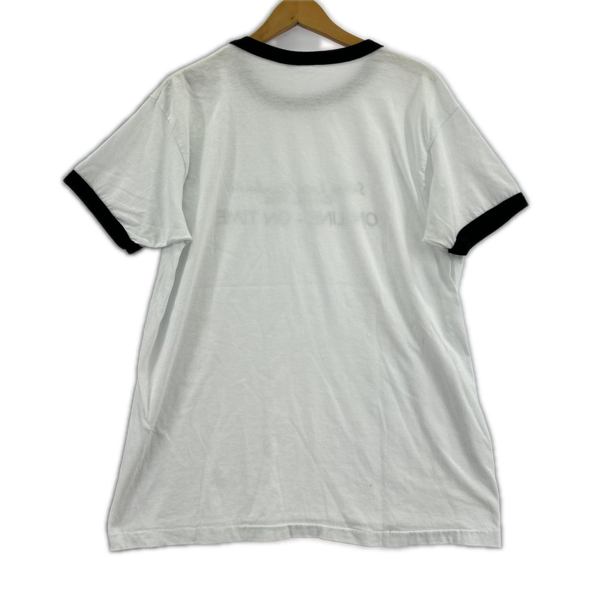 半袖Ｔシャツ 80s Hanes Silver Lake Overhauls (XL) ホワイト
