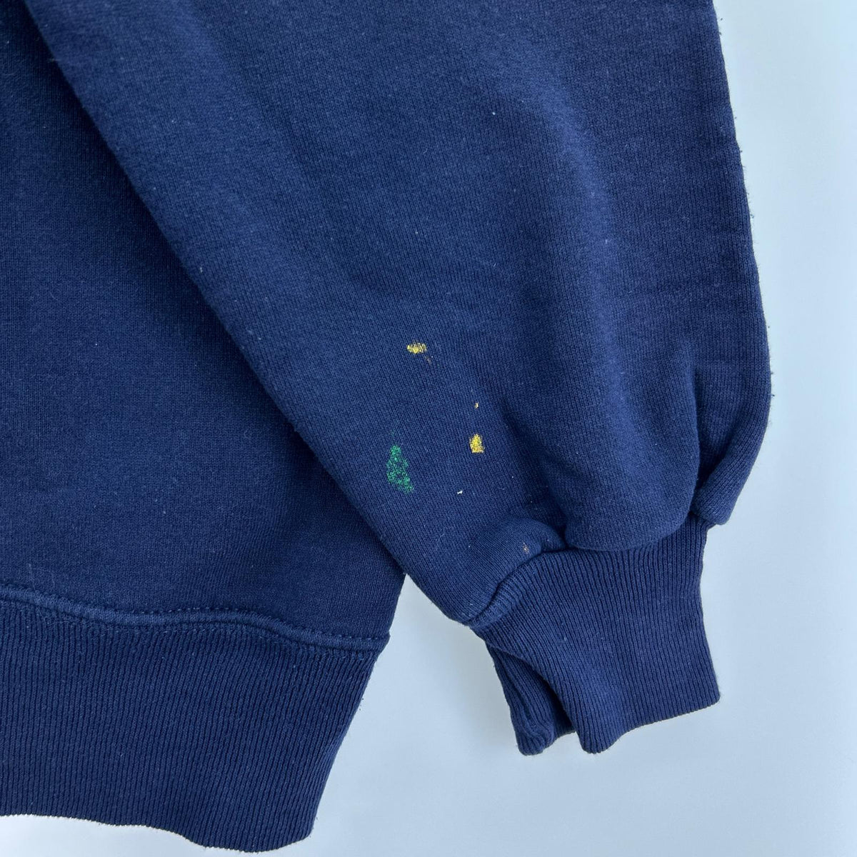 スウェット 90s RUSSEL USA製 タートルネック 青 XL ネイビー