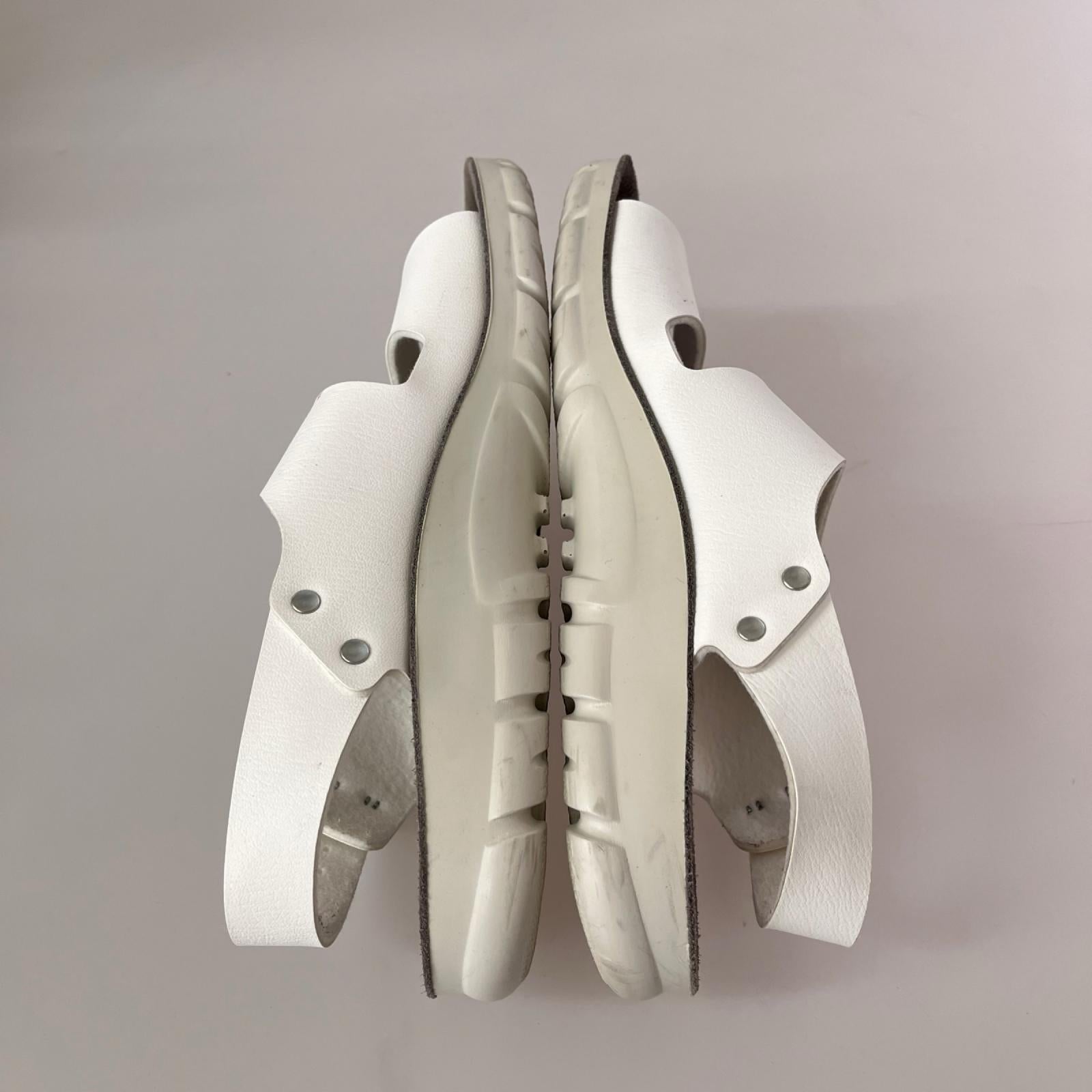 シューズ ALPRO Milano ｻﾝﾀﾞﾙ 白 26.0cm 26cm (US8 UK7 1/2 EU42) ホワイト