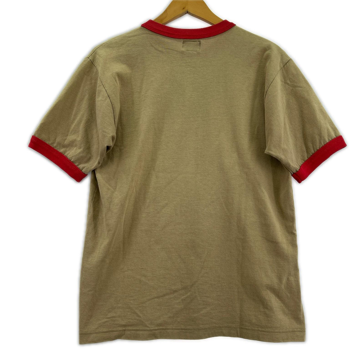 半袖Ｔシャツ 90s ラスタ リンガーT BEG (S) S ブラウン