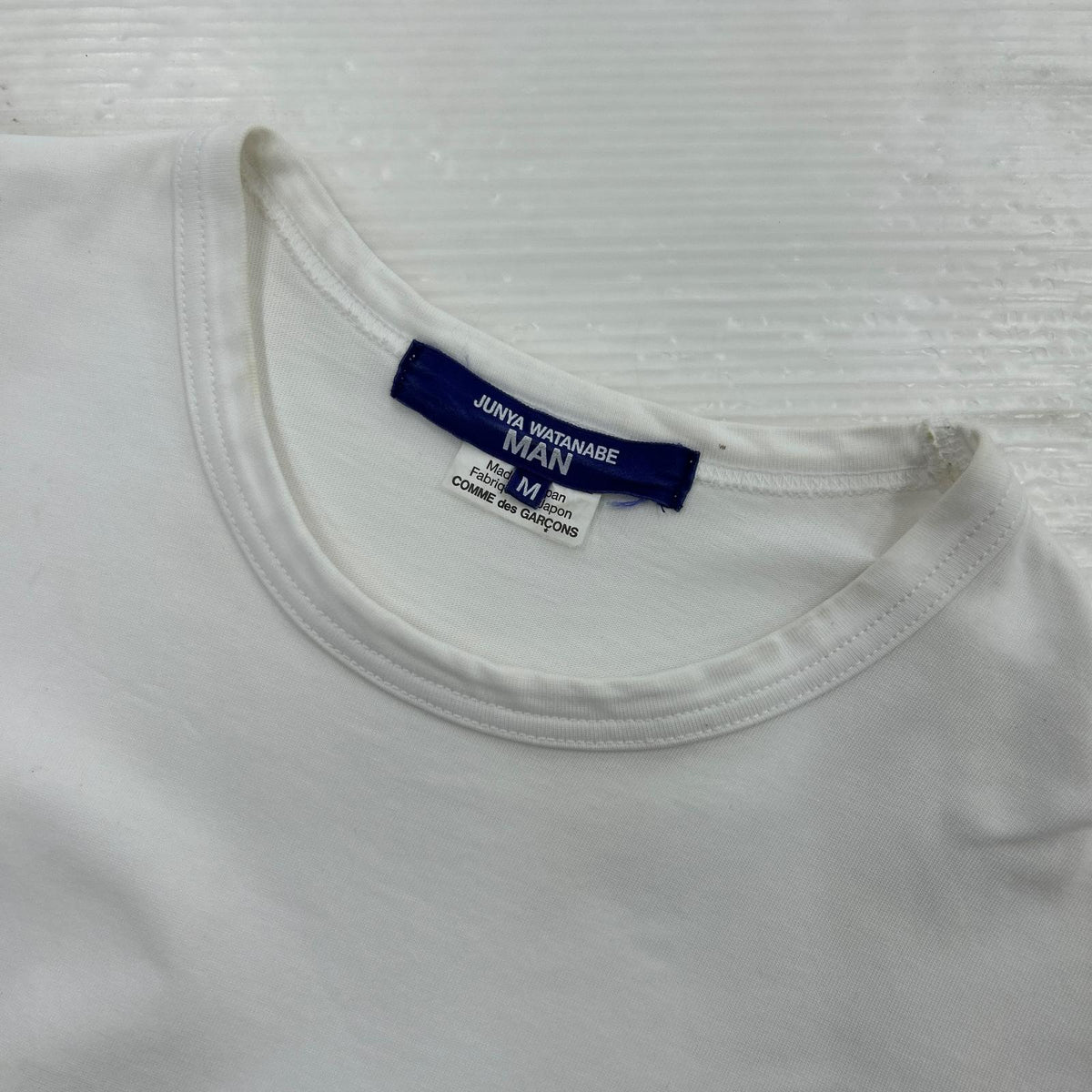 半袖Ｔシャツ 裾ペイズリー WHT M M ホワイト