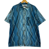 半袖シャツ 00s Rhythm Inyo Shirt BLU (M) M ブルー