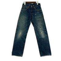 デニムパンツ 90s NO.2 2504XX 鯉釣りパッチ シンチバック W28 28 ブルー