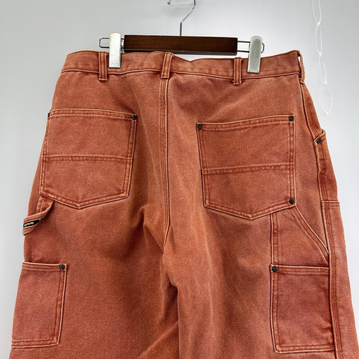 パンツ 24SS DOUBLE KNEE PAINTER PANT ORG W32 32 レッド