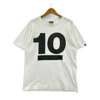 半袖Ｔシャツ A BATHING APE オールド 10 ナンバリングプリントTee M 白 M ホワイト