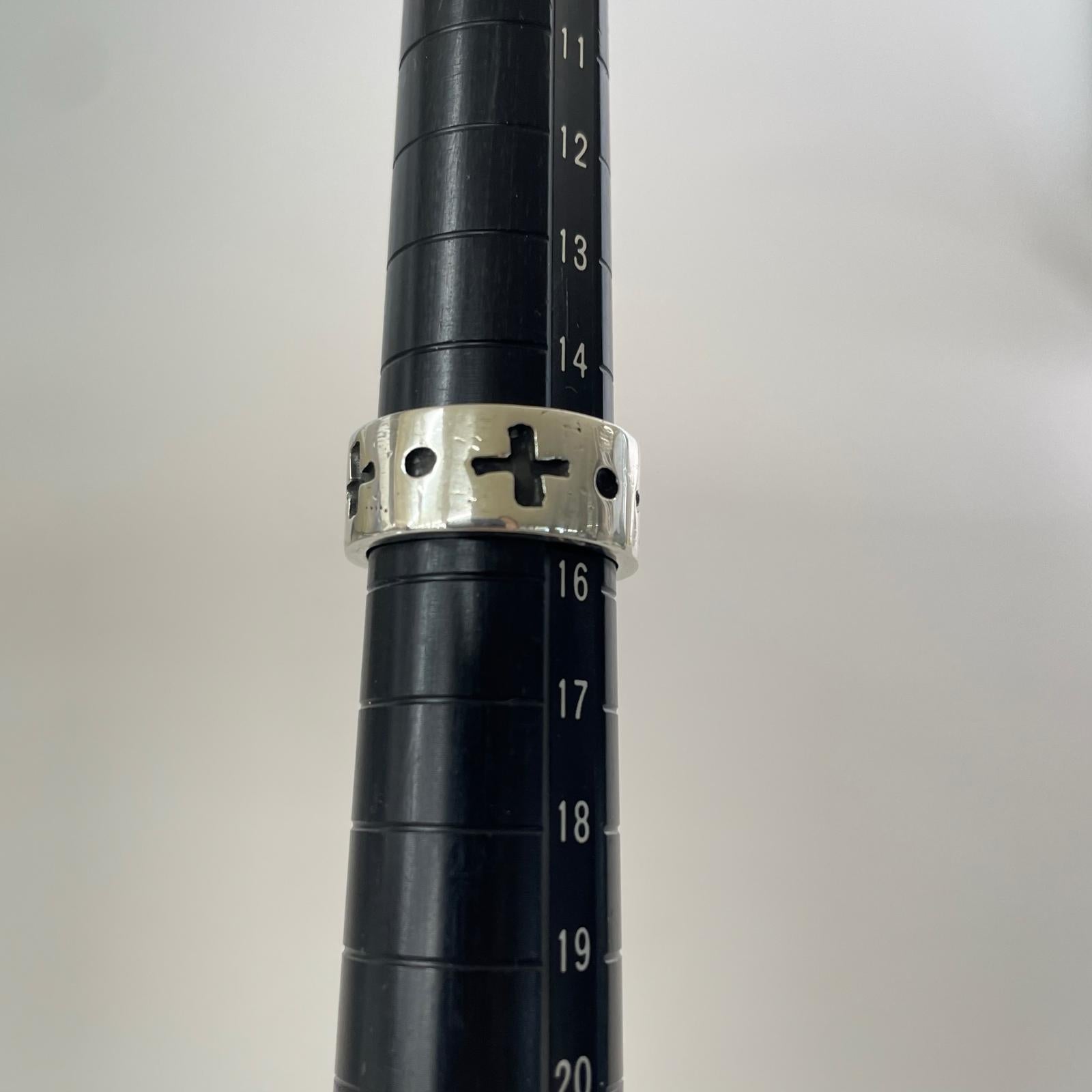 リング・指輪 925刻印 メキシカンジュエリー クロスデザインリング