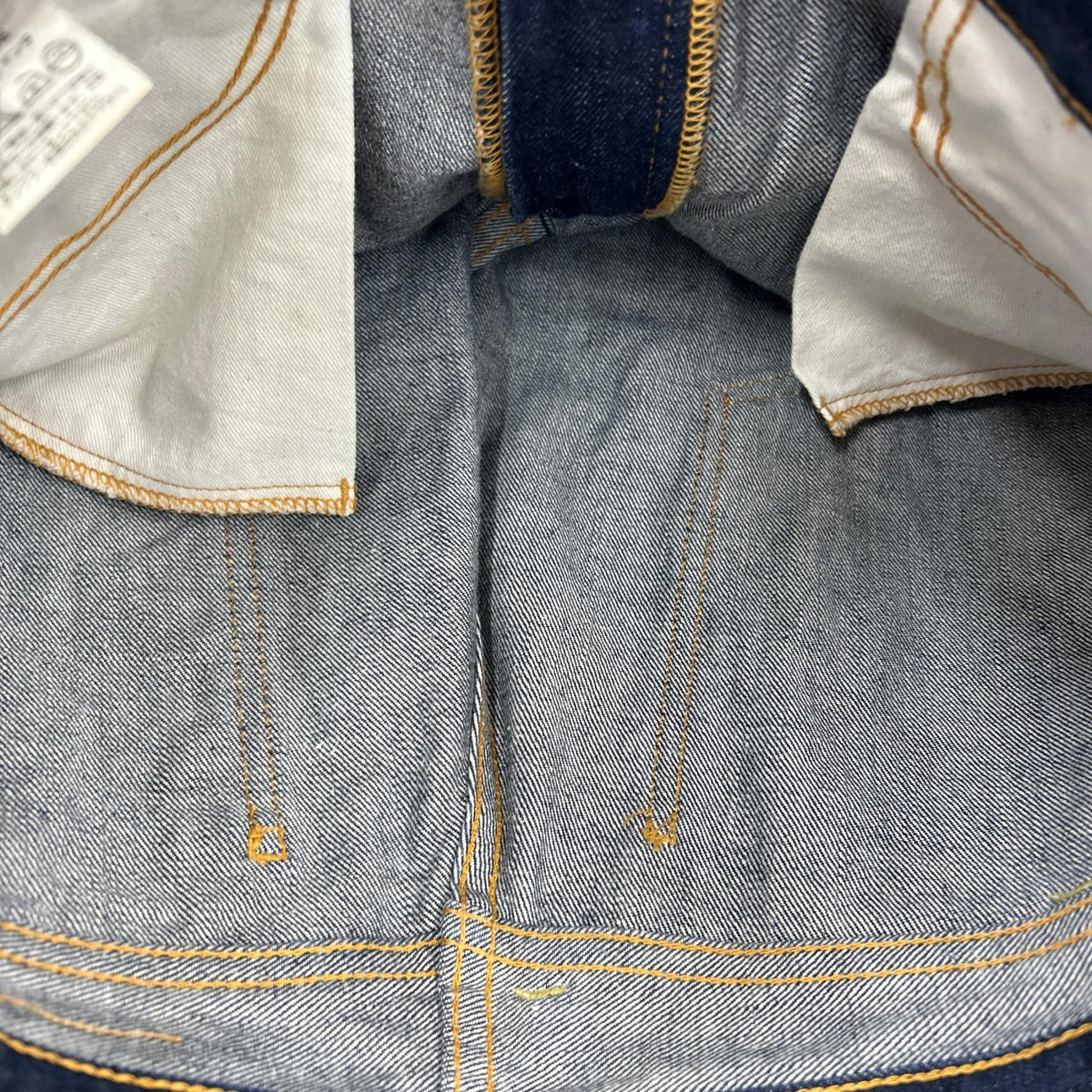 デニムパンツ 70646 ブーツカットデニム オレンジタブ 日本製 32 ネイビー