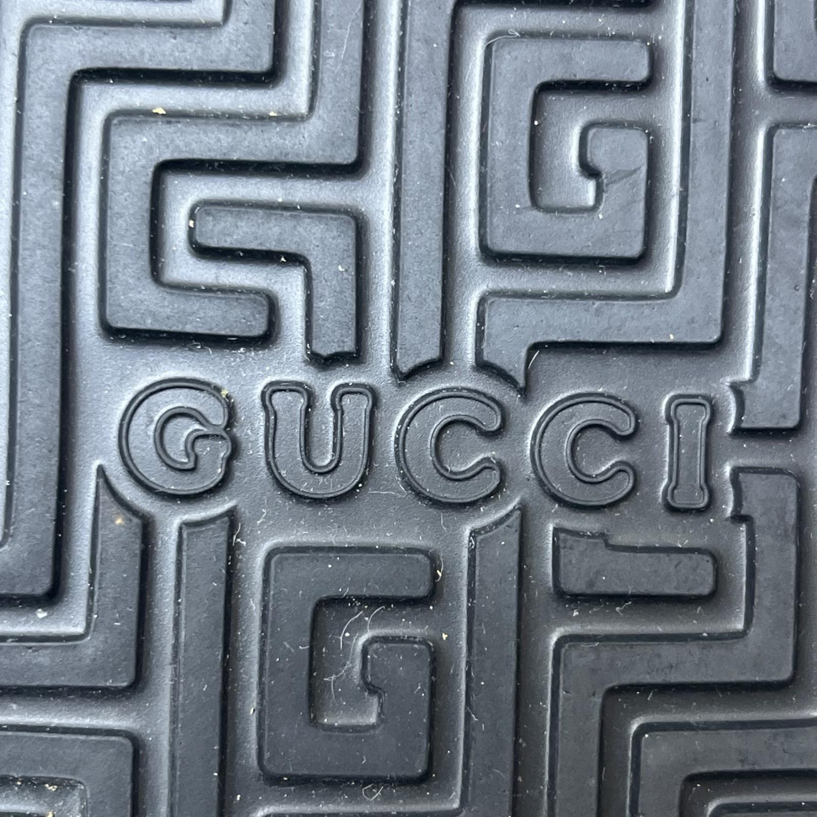 GUCCI シェリーライン スライドサンダル　ブラック
