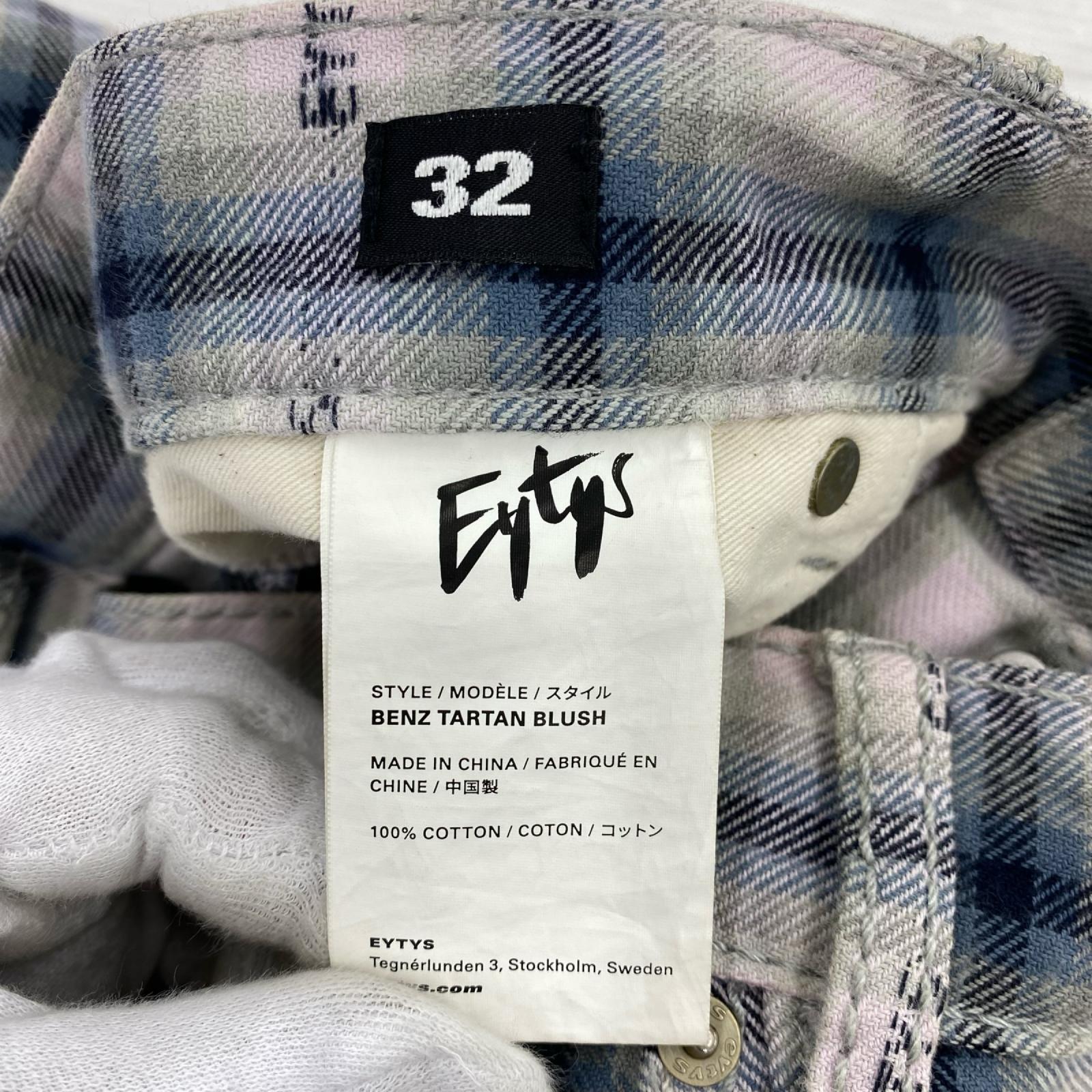 パンツ チェックパンツ　32 32
