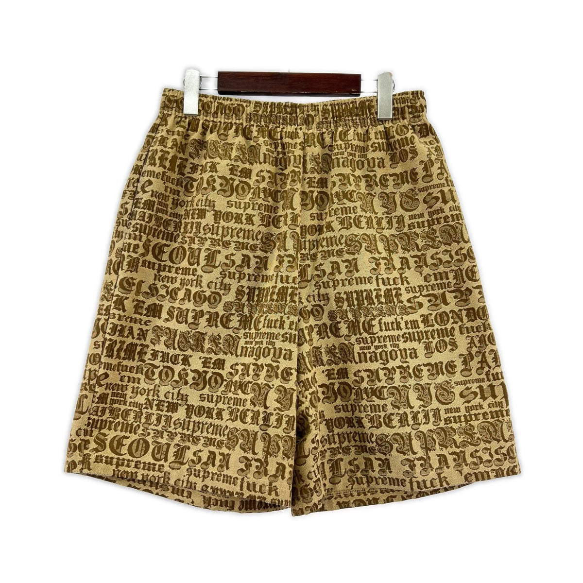 ショートパンツ 25ss Cities Jacquard Short Tan S S ブラウン