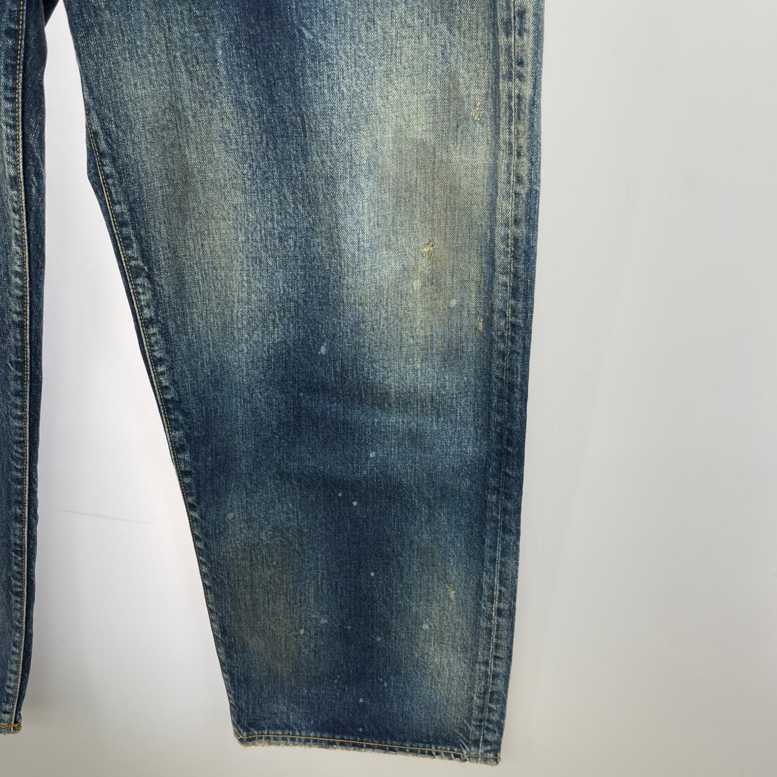 デニムパンツ 24AW AGING TAPERED 5P DENIM PANTS（W36） 3 ネイビー