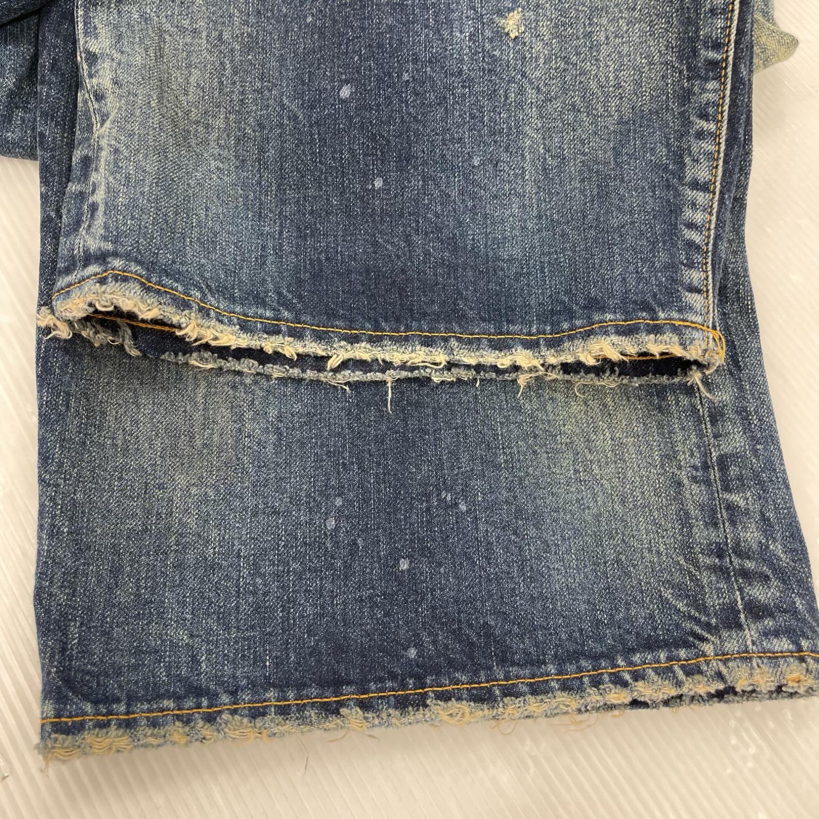 デニムパンツ 24AW AGING TAPERED 5P DENIM PANTS（W36） 3 ネイビー