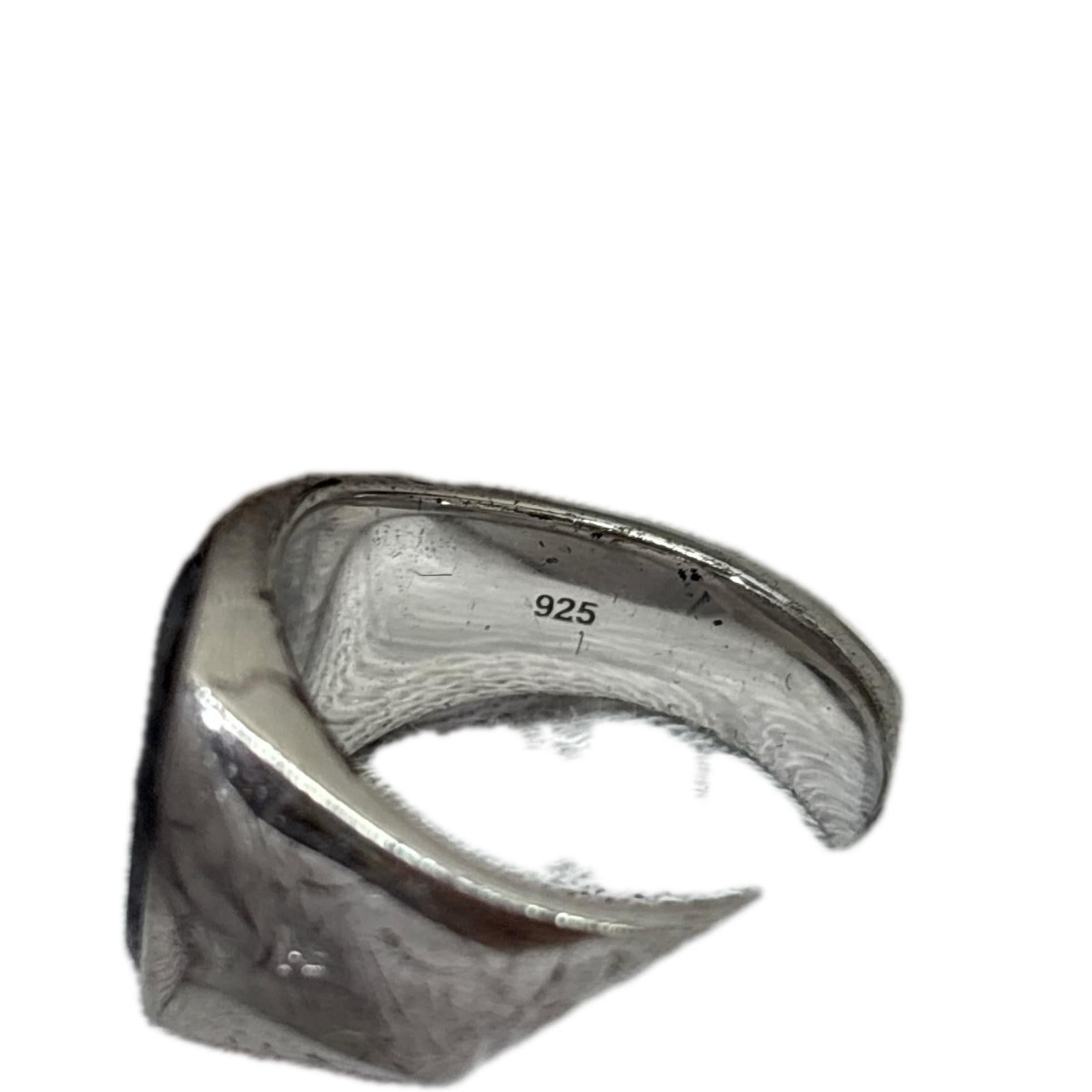 リング・指輪 KAY RING LARVIKITE シルバー