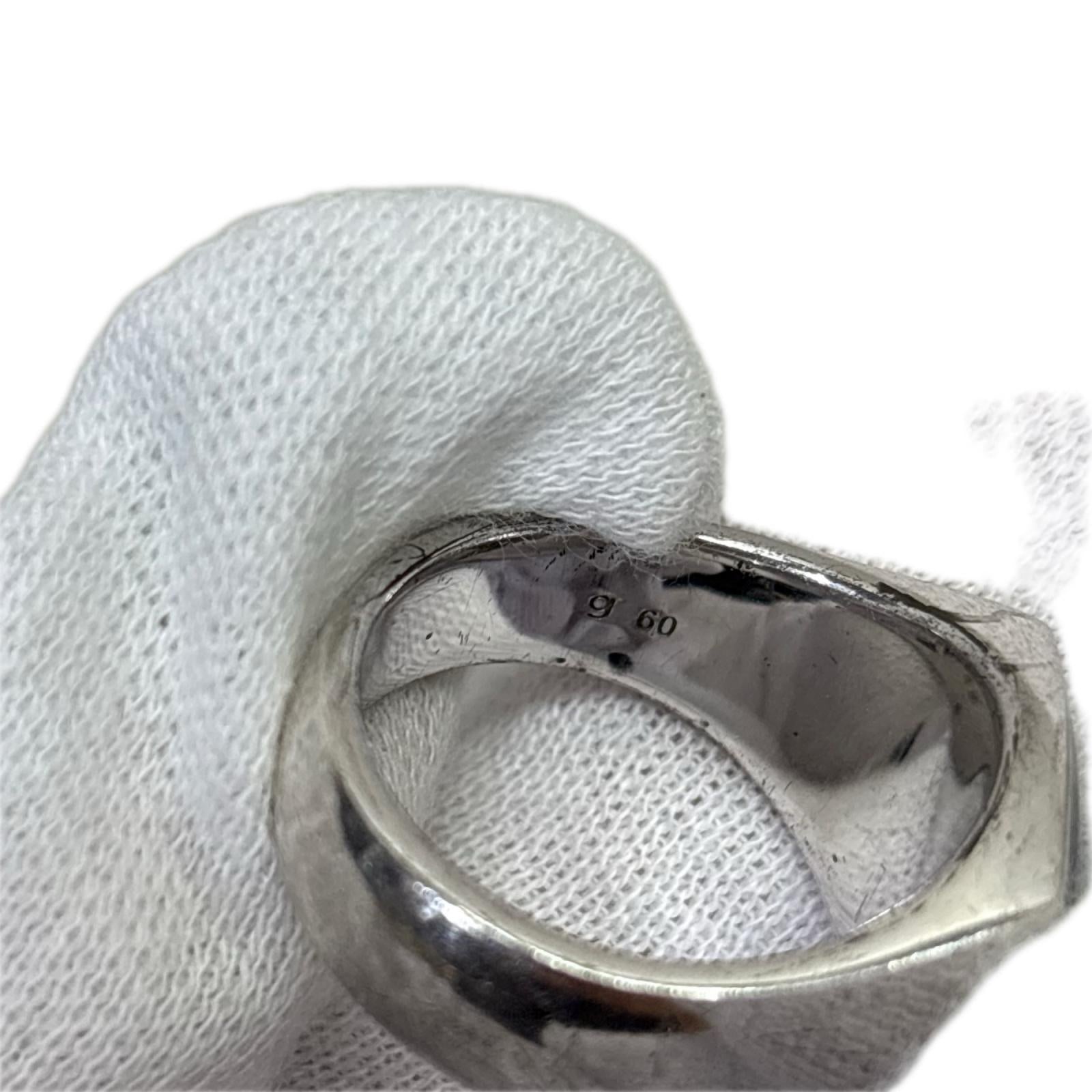 リング・指輪 KAY RING LARVIKITE シルバー