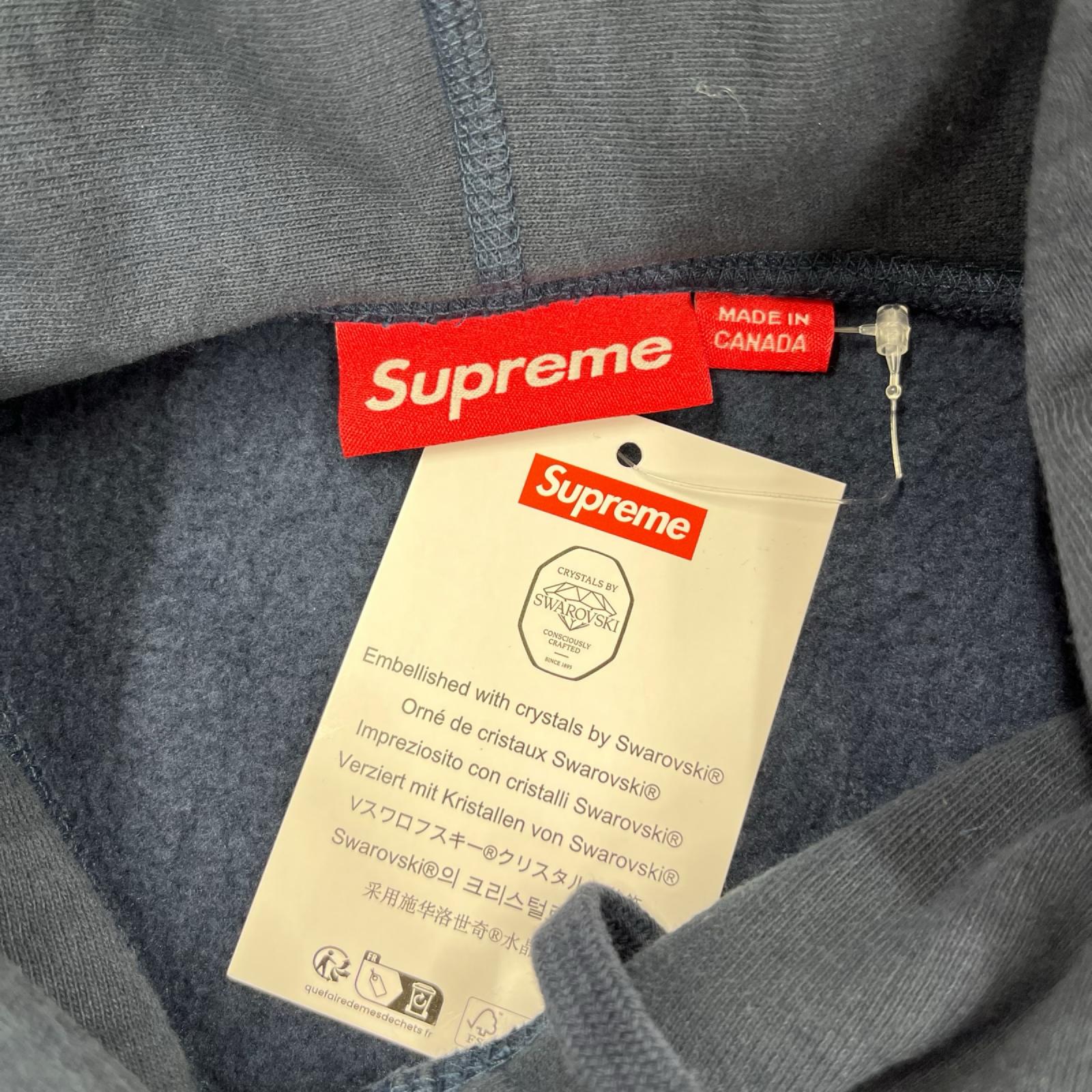 パーカー 25AW Motion Logo Hooded Sweatshirt (M) M ネイビー
