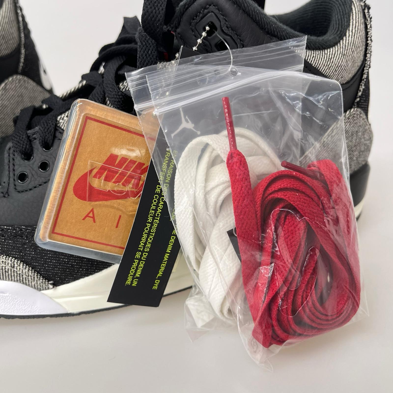 スニーカー ×Levi's Air Jordan 3 RTR LSC BLK 27.5cm 27.5cm (US9 1/2 UK9 EU45) ブラック