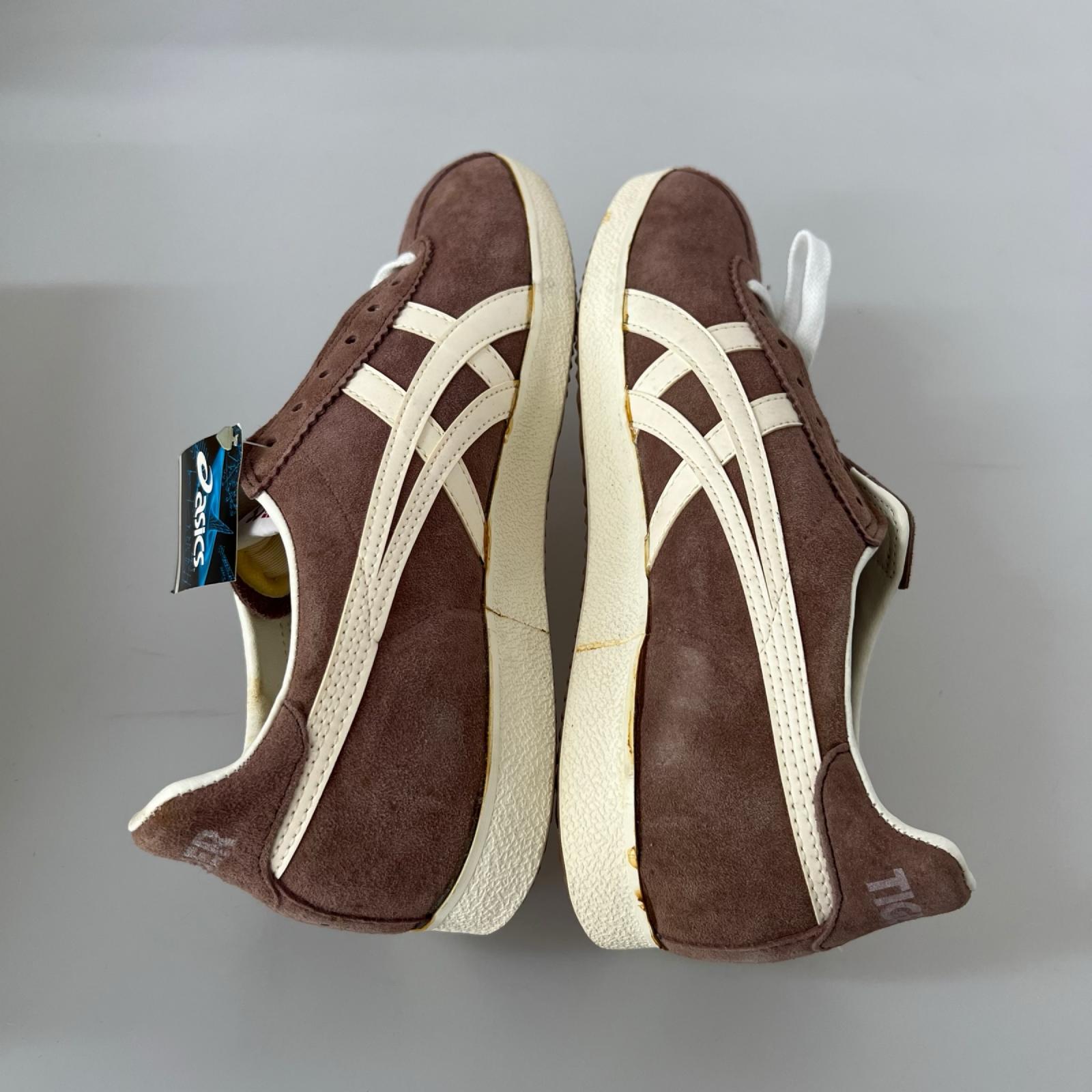 スニーカー 80s頃 asics Tiger ｽｴｰﾄﾞ 27cm (US9 UK8 1/2 EU44) ブラウン