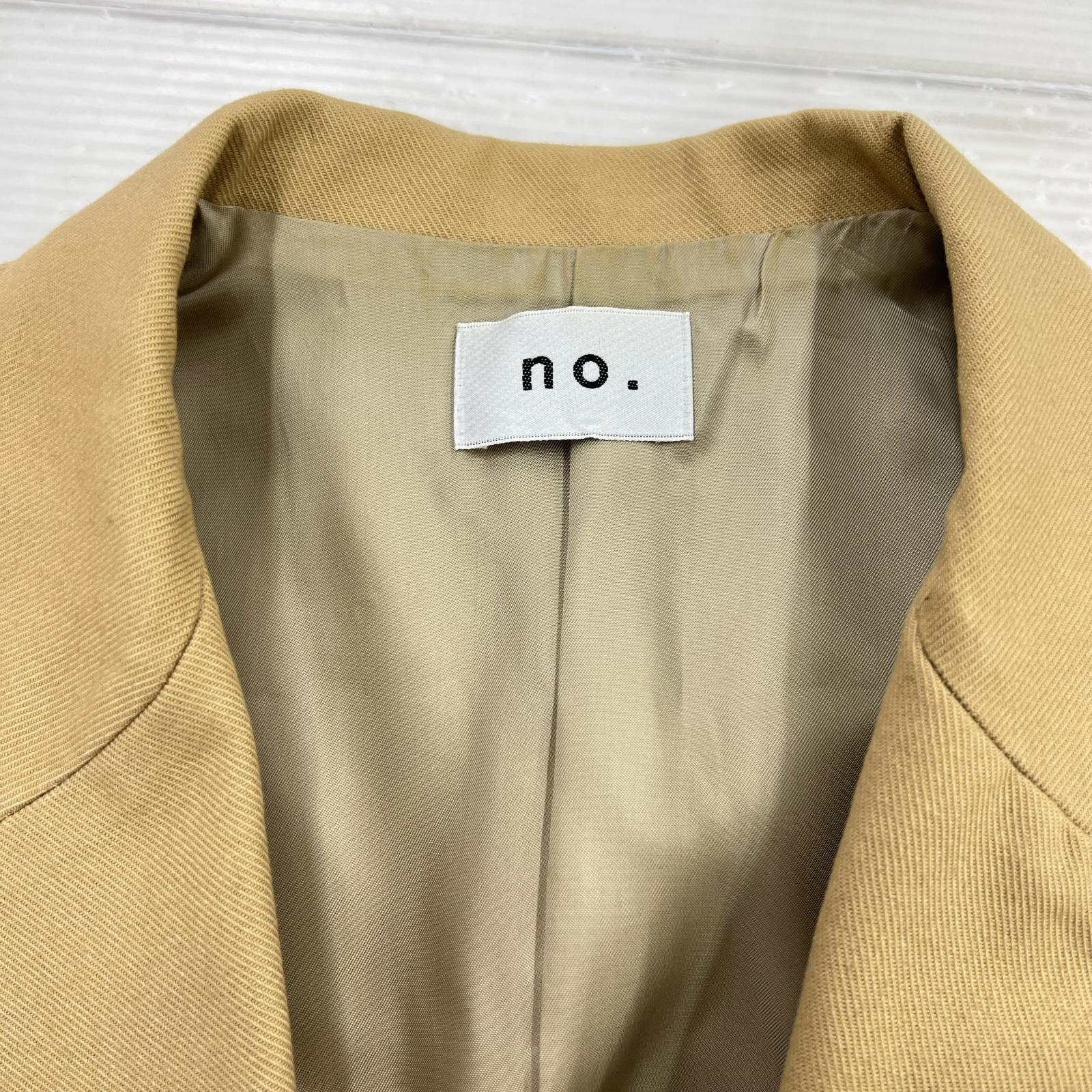 長袖シャツ no. 20SS NO SLEEVE JACKET ベージュ (2) 2 ベージュ
