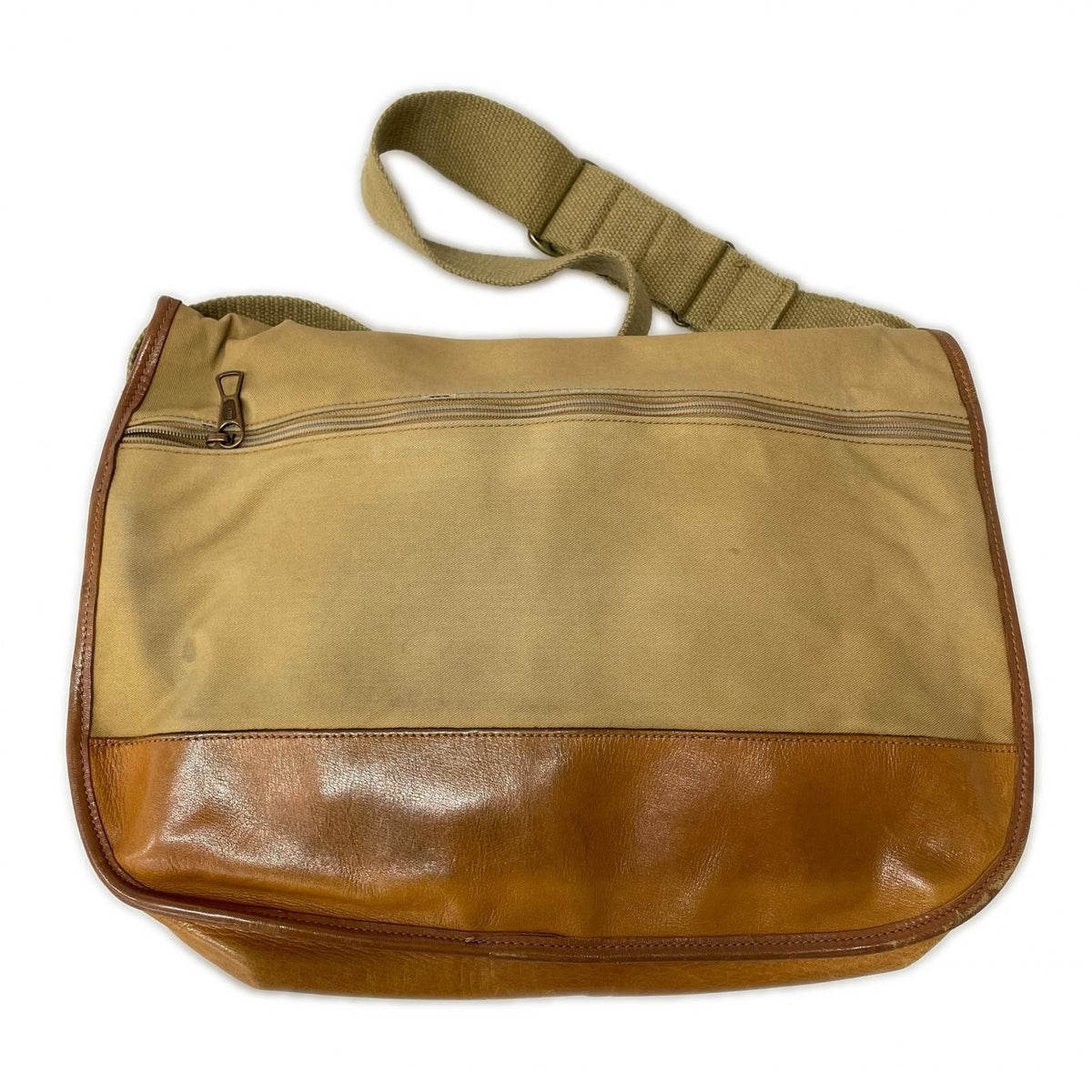 ショルダーバッグ BILLINGHAM メッセンジャーバッグ レザー ベージュ