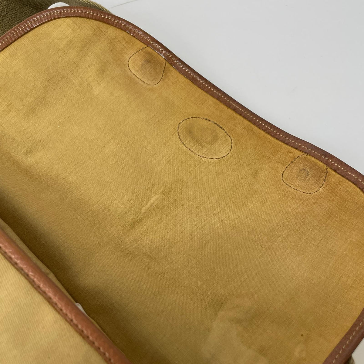 ショルダーバッグ BILLINGHAM メッセンジャーバッグ レザー ベージュ