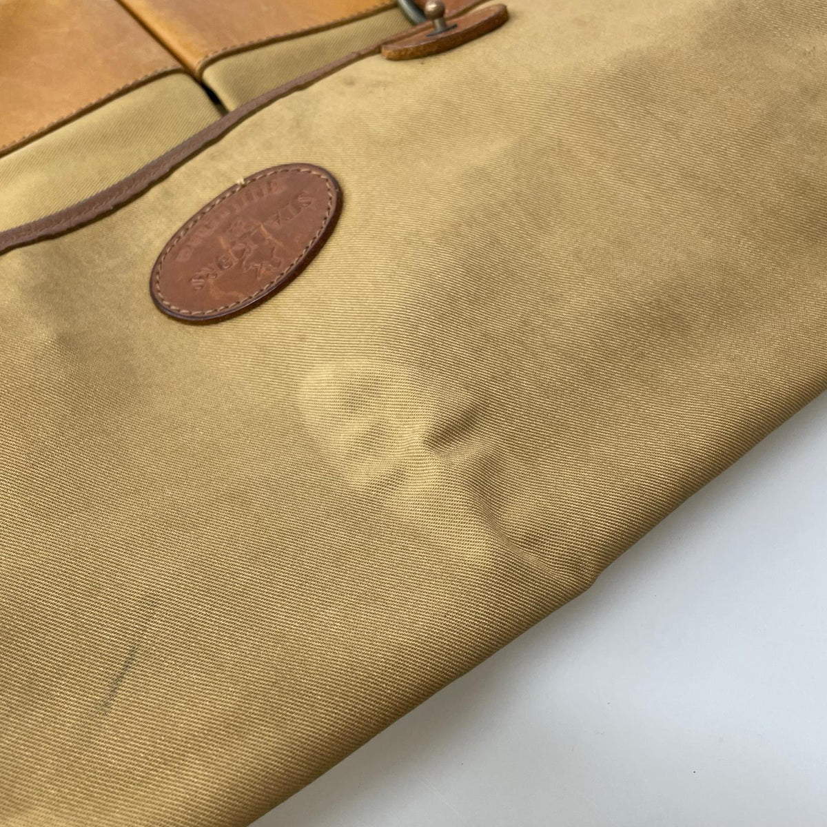 ショルダーバッグ BILLINGHAM メッセンジャーバッグ レザー ベージュ