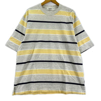半袖Ｔシャツ everyone Multi border short sleeve tee L L