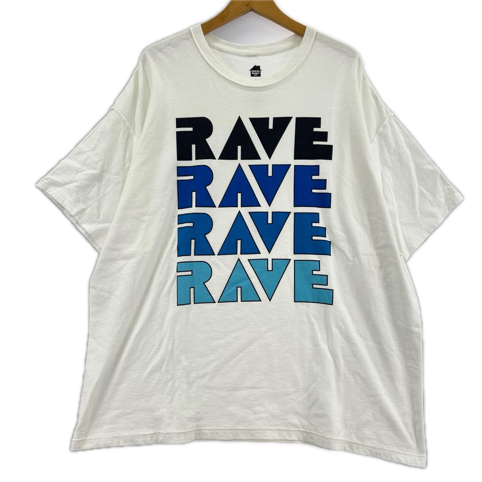 半袖Ｔシャツ ISNESS MUSIC RAVE Tee 白　F ホワイト