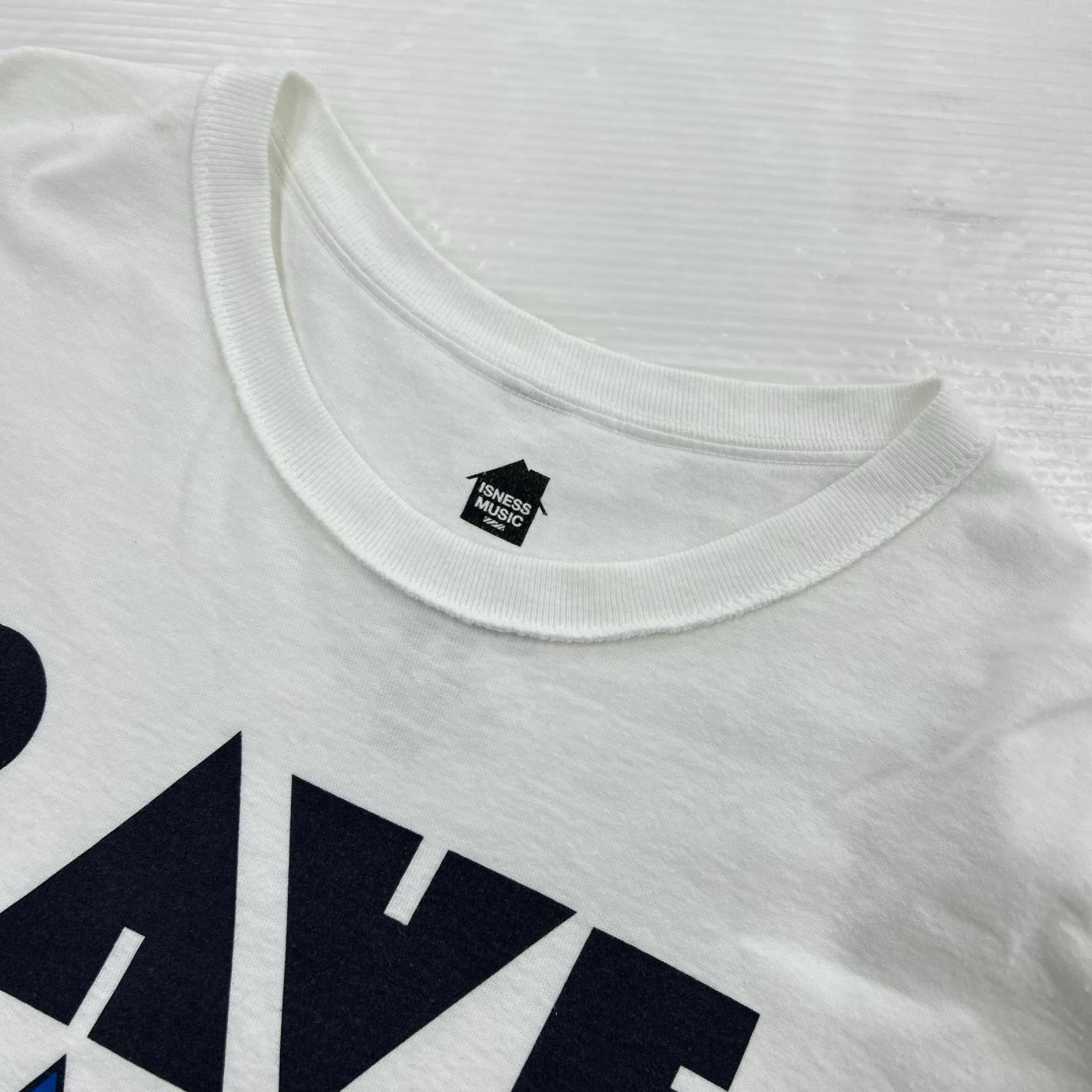 半袖Ｔシャツ ISNESS MUSIC RAVE Tee 白　F ホワイト