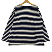 長袖Ｔシャツ ボーダー　バスクシャツ　ネイビー 5
